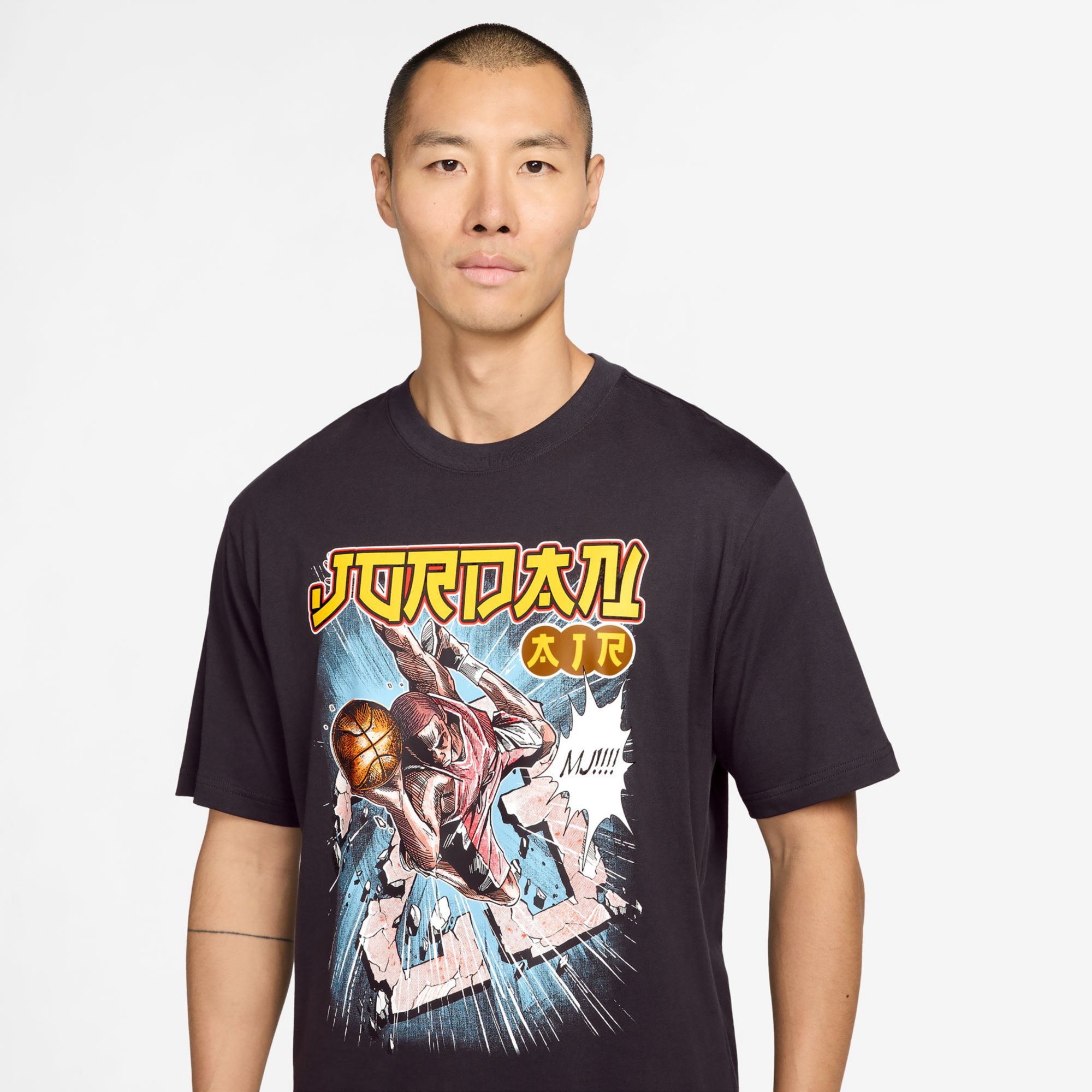 Jordan Men's Brooklyn Anime Graphic T-Shirt product image