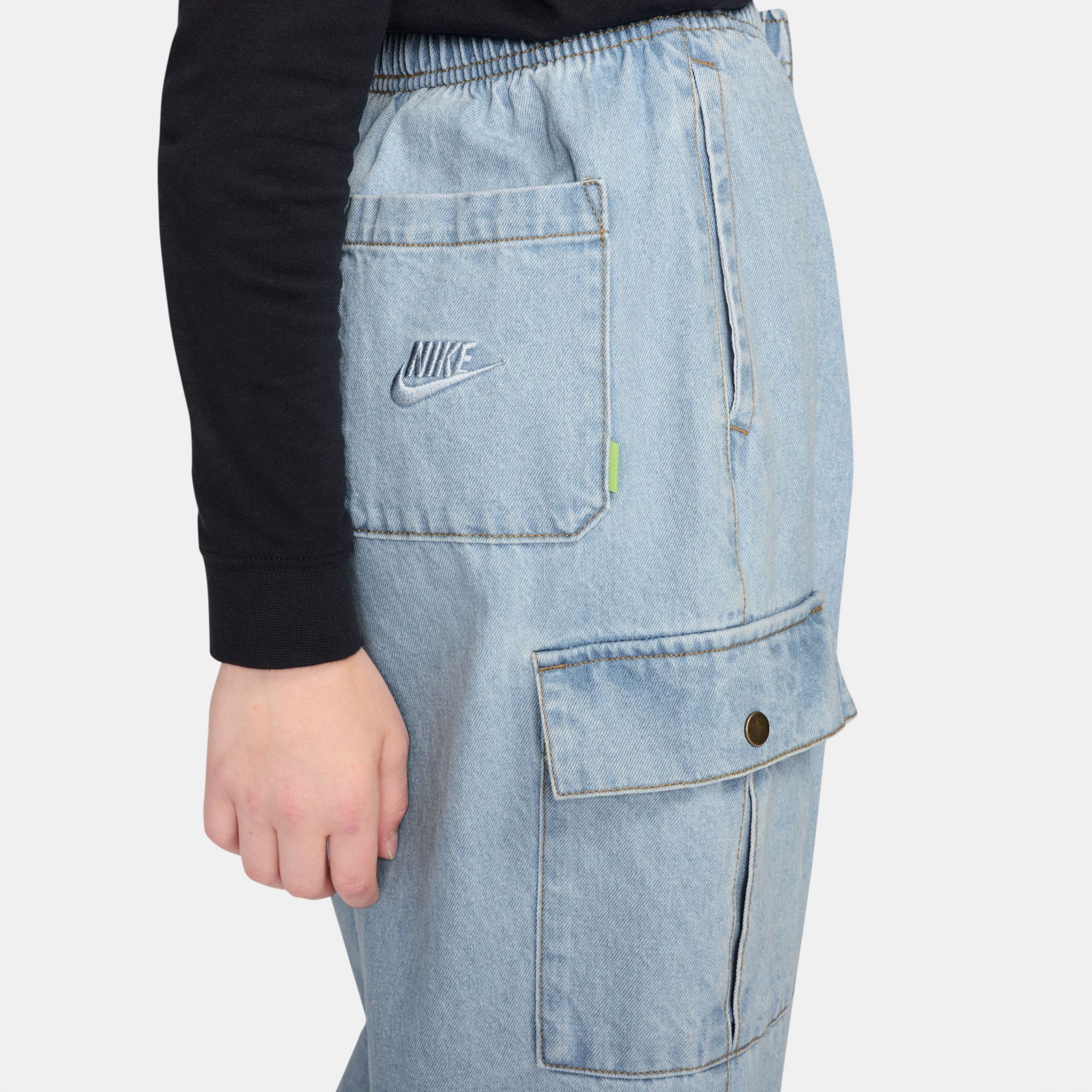 Nike Kids' Sportswear Denim Cargo Pants product image