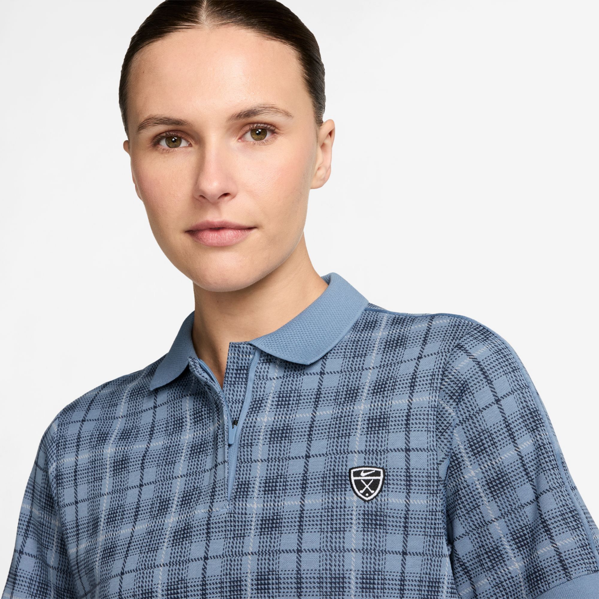 Nike Women's Fairway Fresh Dri-FIT Tartan Golf Polo product image