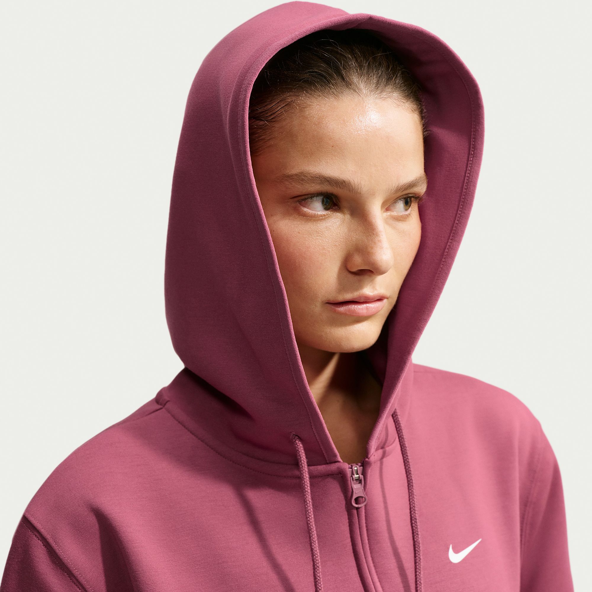 Nike Women's Studio Fleece Sport Full-Zip Hoodie product image