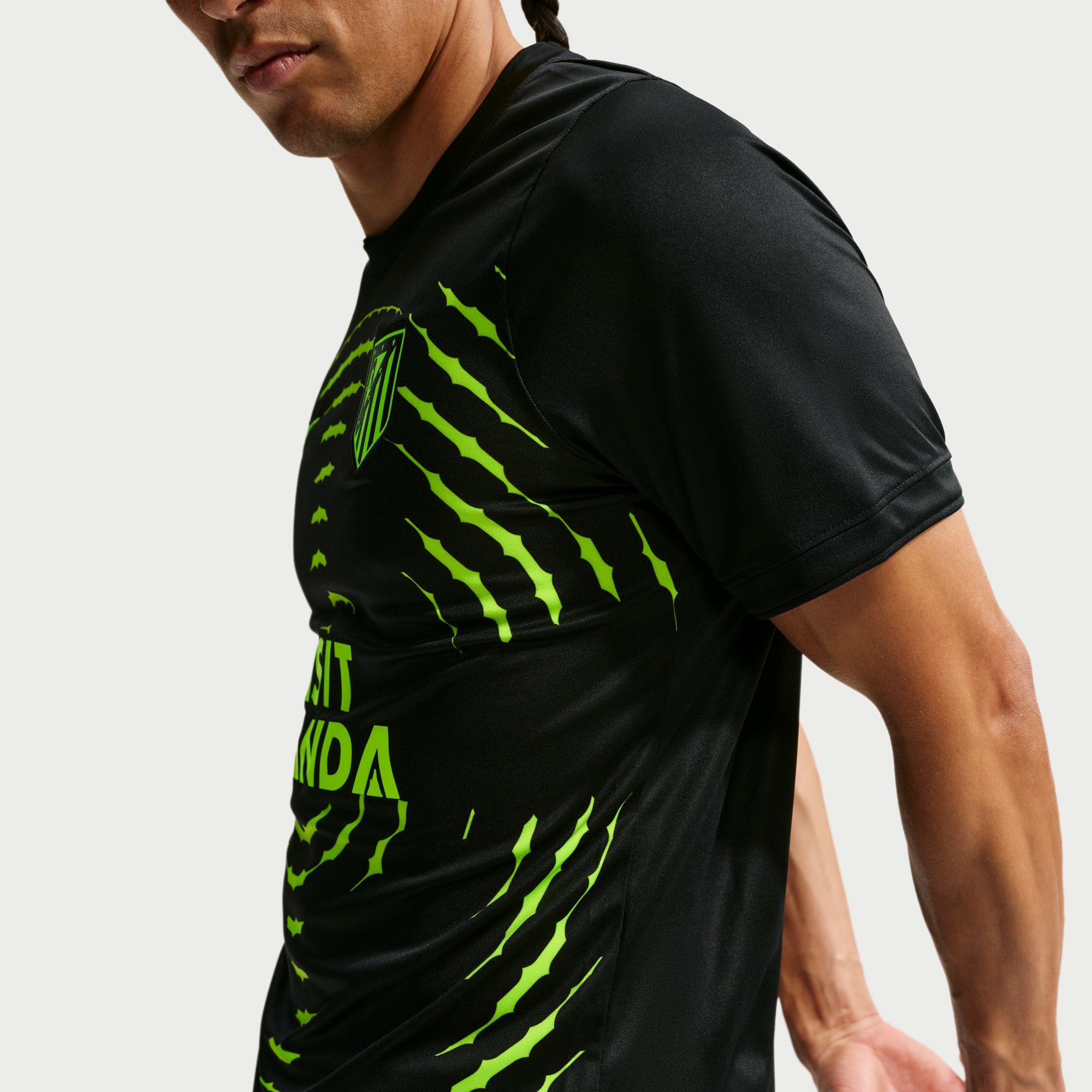 Nike Adult Atletico Madrid Black 2026 Away Prematch Jersey product image