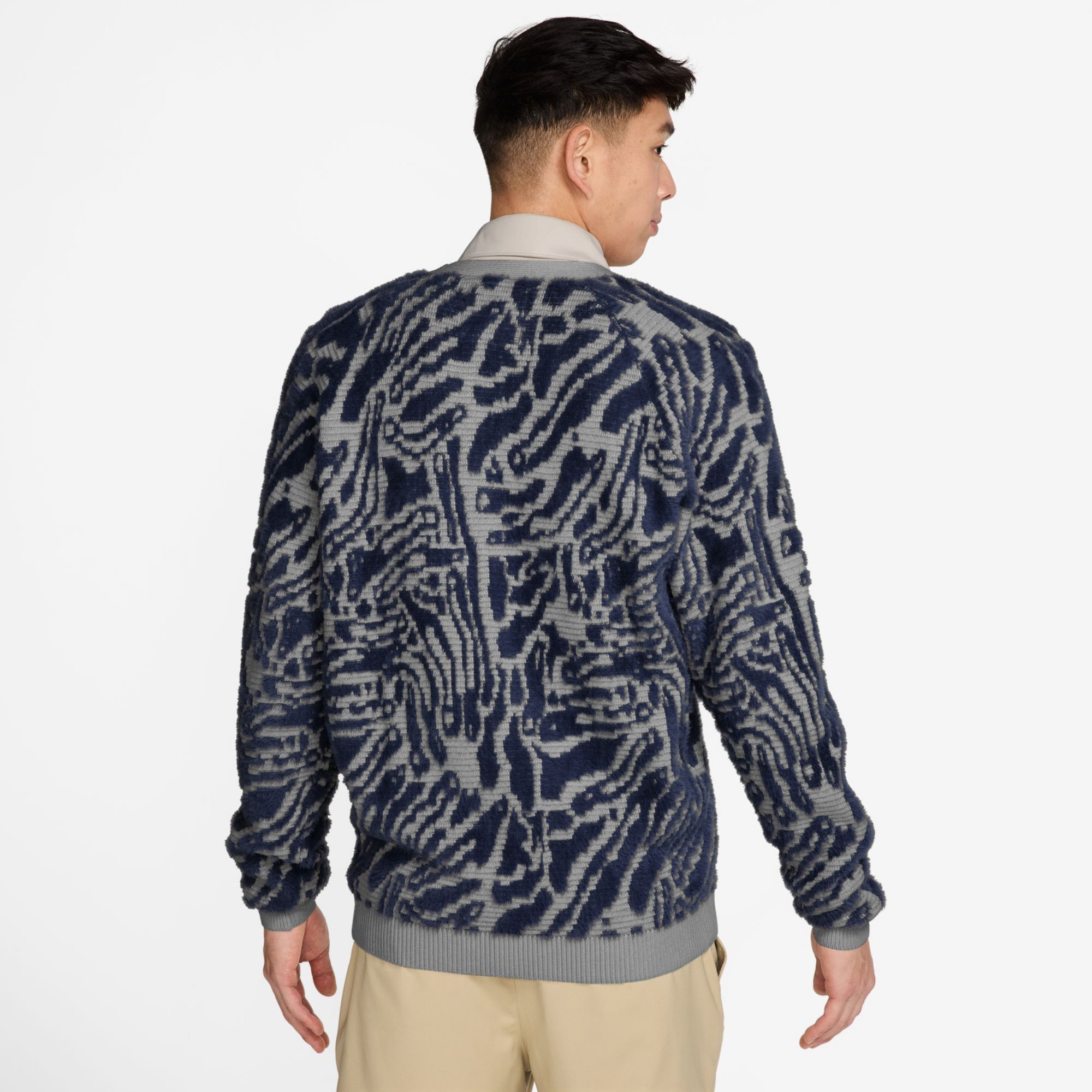 Nike Men's Fairway Fresh Camo Golf Cardigan Sweater product image