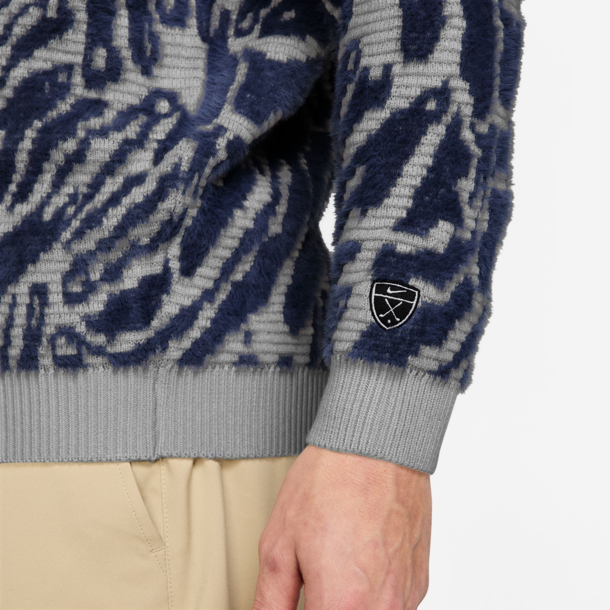Nike Men's Fairway Fresh Camo Golf Cardigan Sweater product image