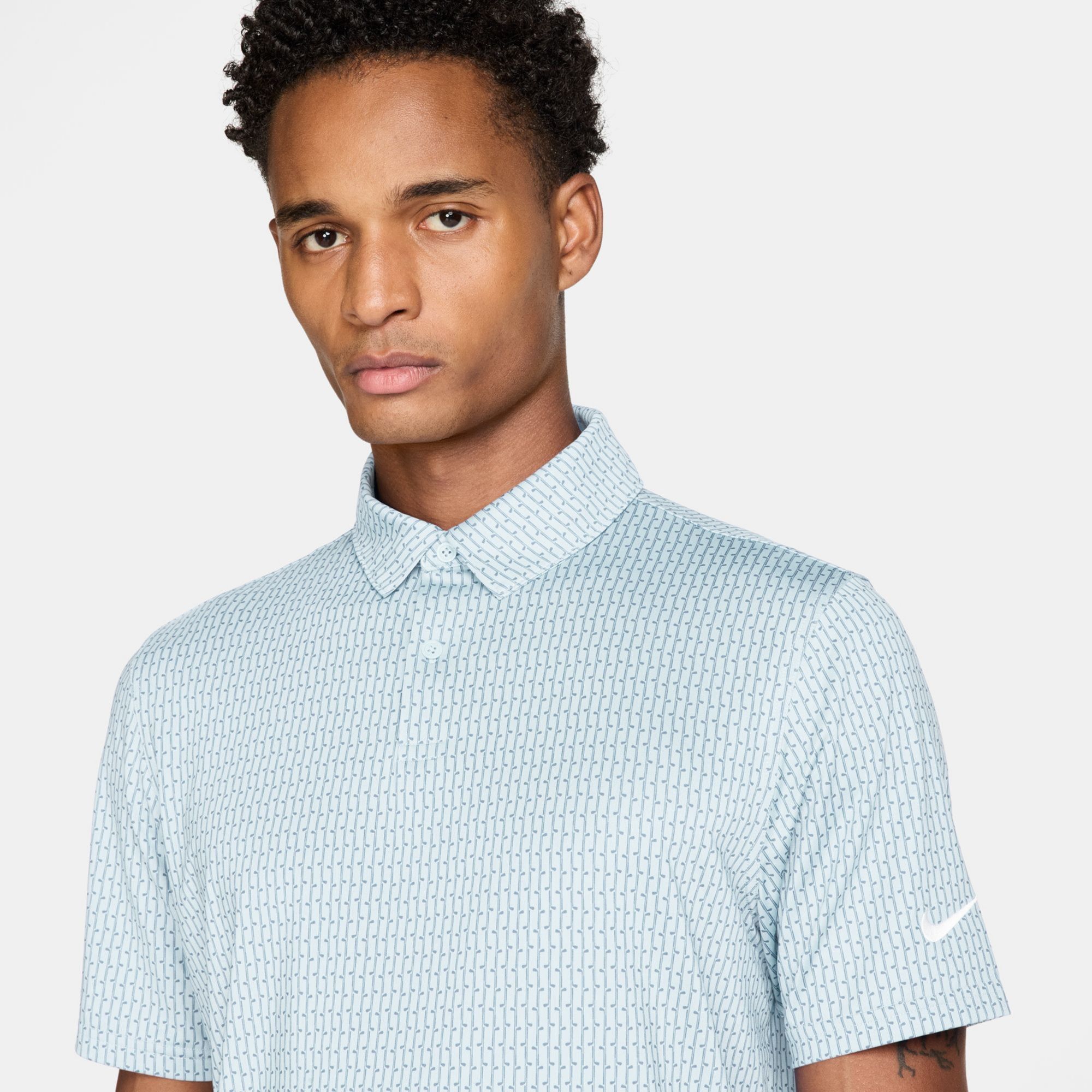 Nike Men's Velocity Dri-FIT Vertical Clubs Golf Polo product image