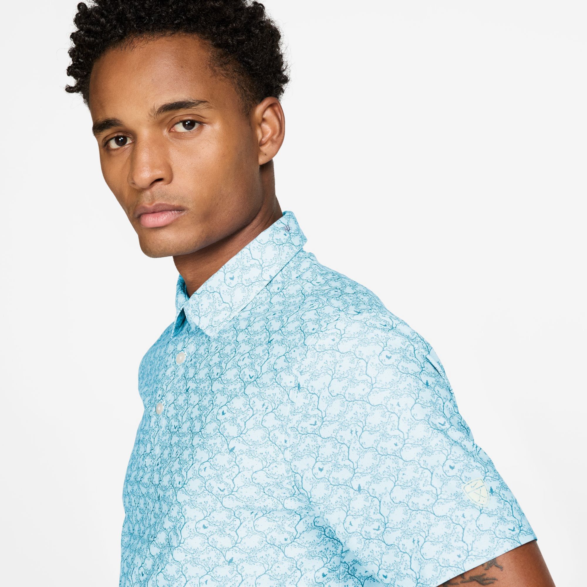 Nike Men's Tailored Performance Dri-FIT Toile Golf Polo product image