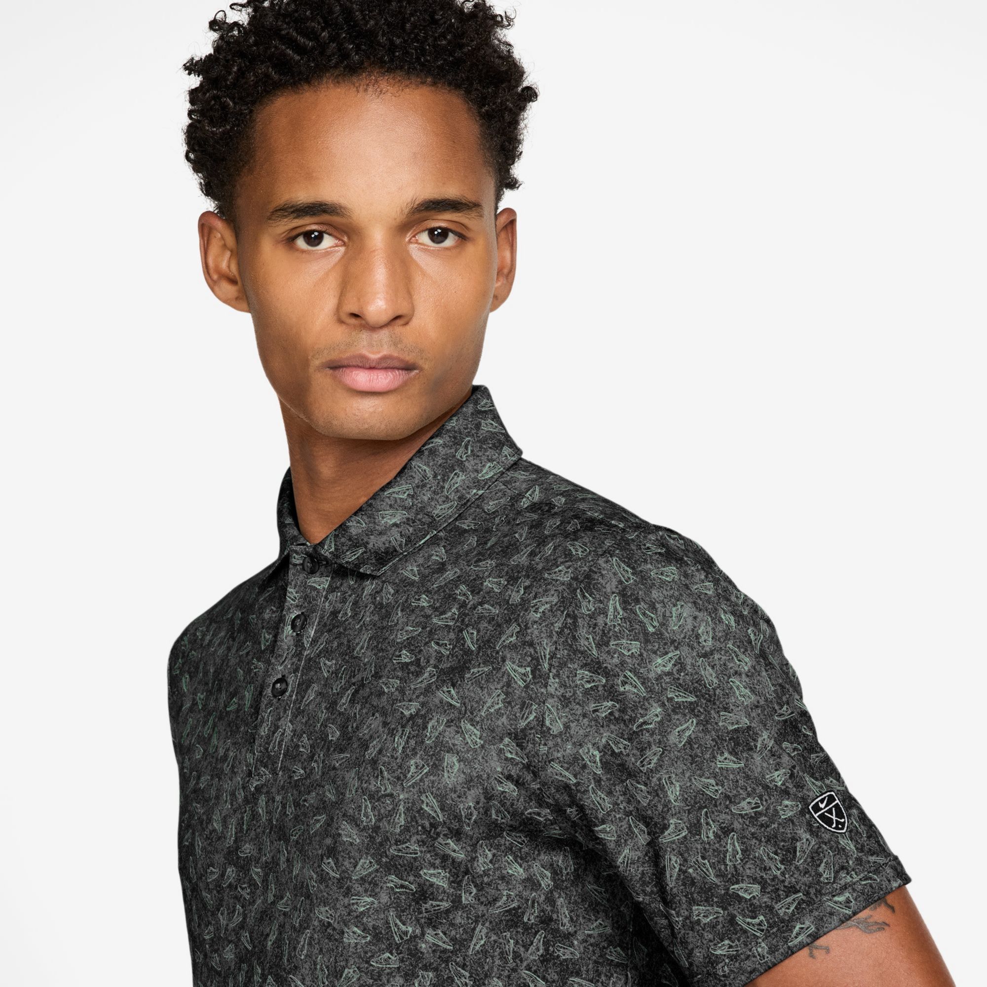 Nike Men's Par Dri-FIT Grass Shoe Golf Polo product image