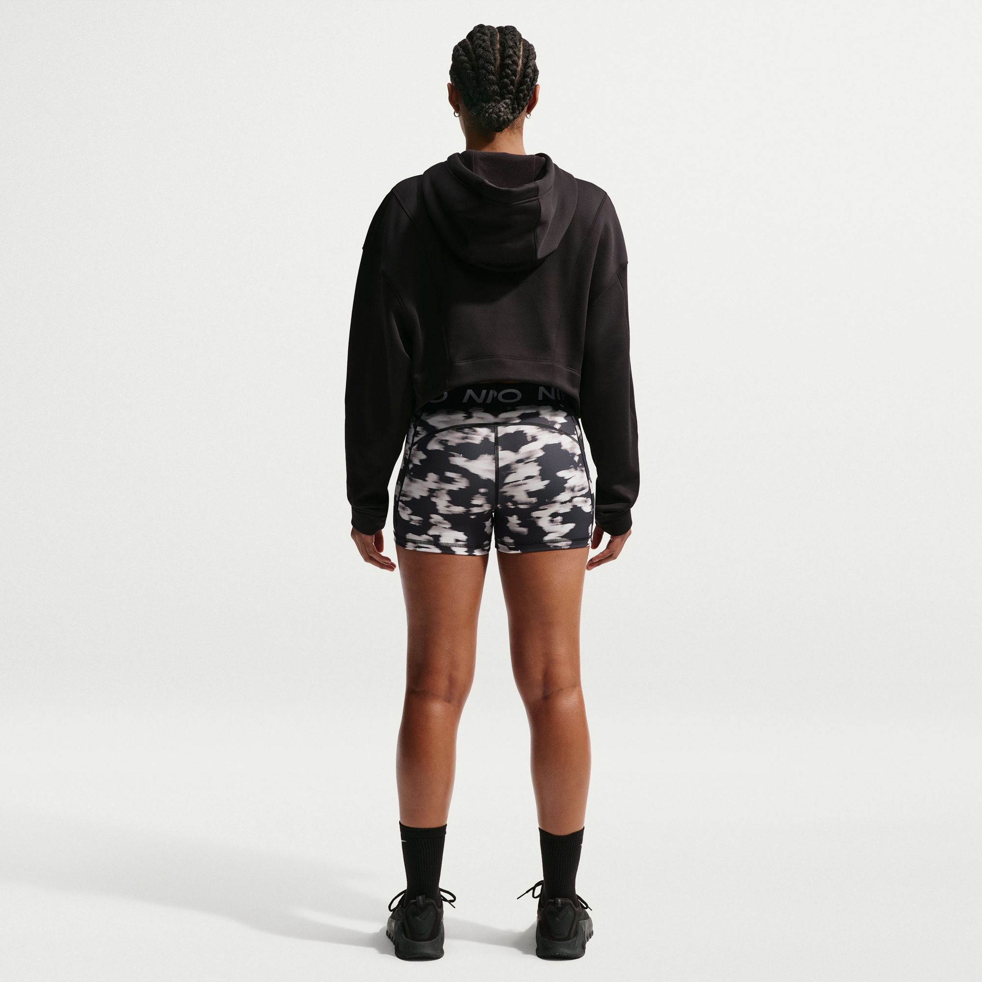 Nike Women's Pro 3" Mid-Rise Printed Biker Shorts product image