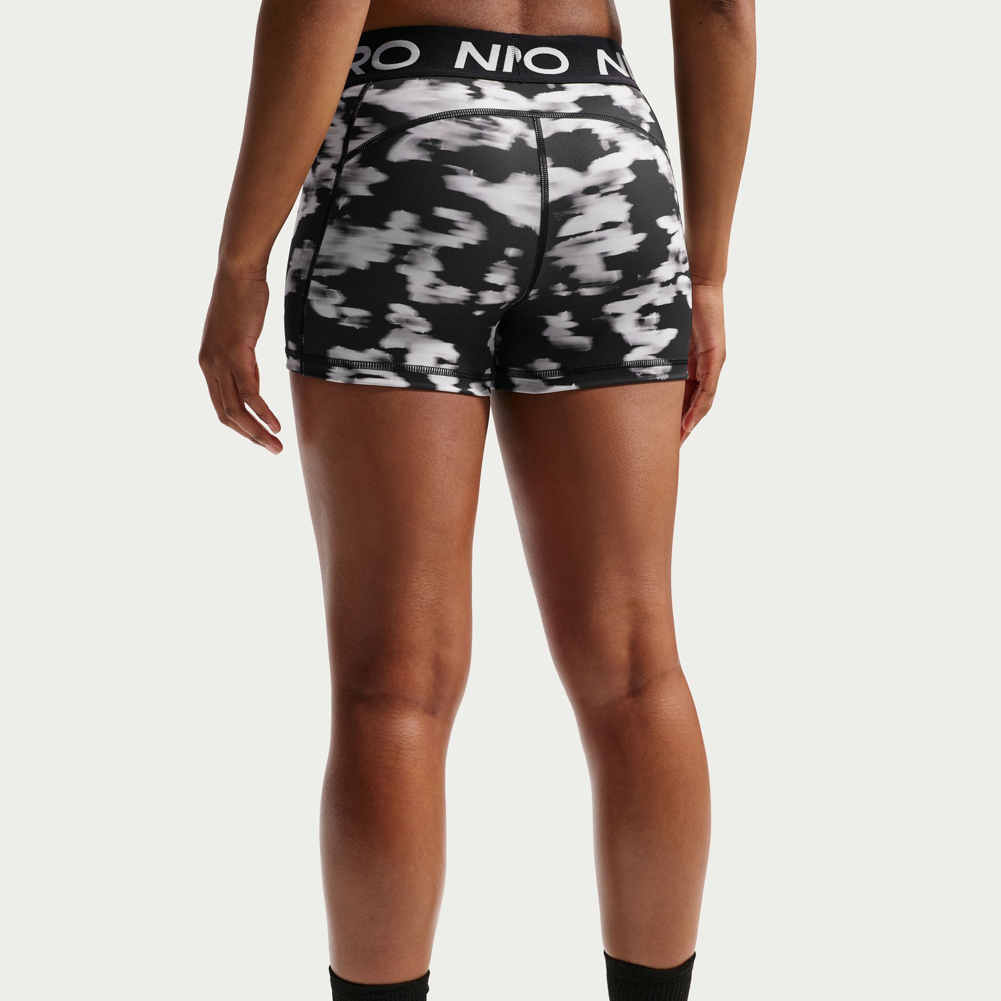 Nike Women's Pro 3" Mid-Rise Printed Biker Shorts product image