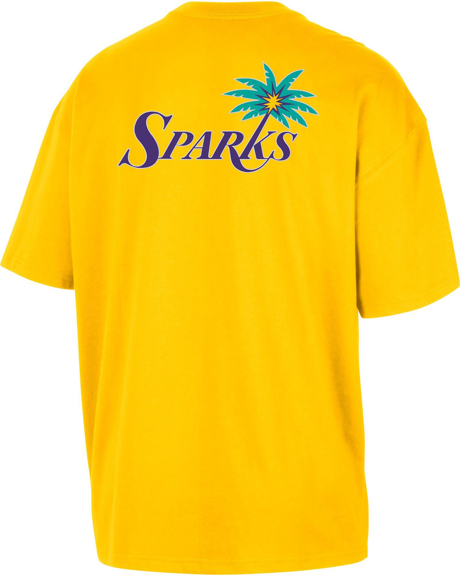 Nike Men's Los Angeles Sparks Yellow 2026 Hardwood Classics Retro T-Shirt product image