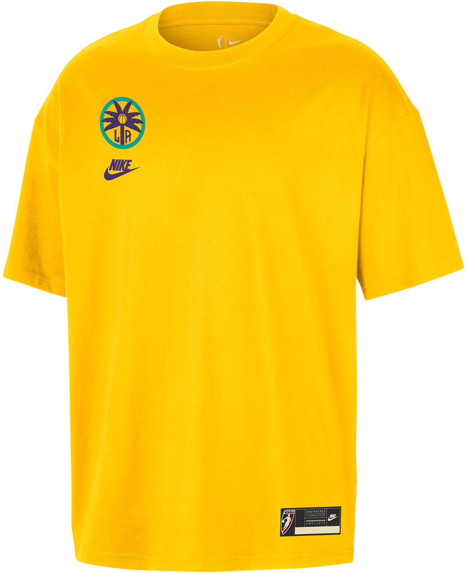 Nike Men's Los Angeles Sparks Yellow 2026 Hardwood Classics Retro T-Shirt product image
