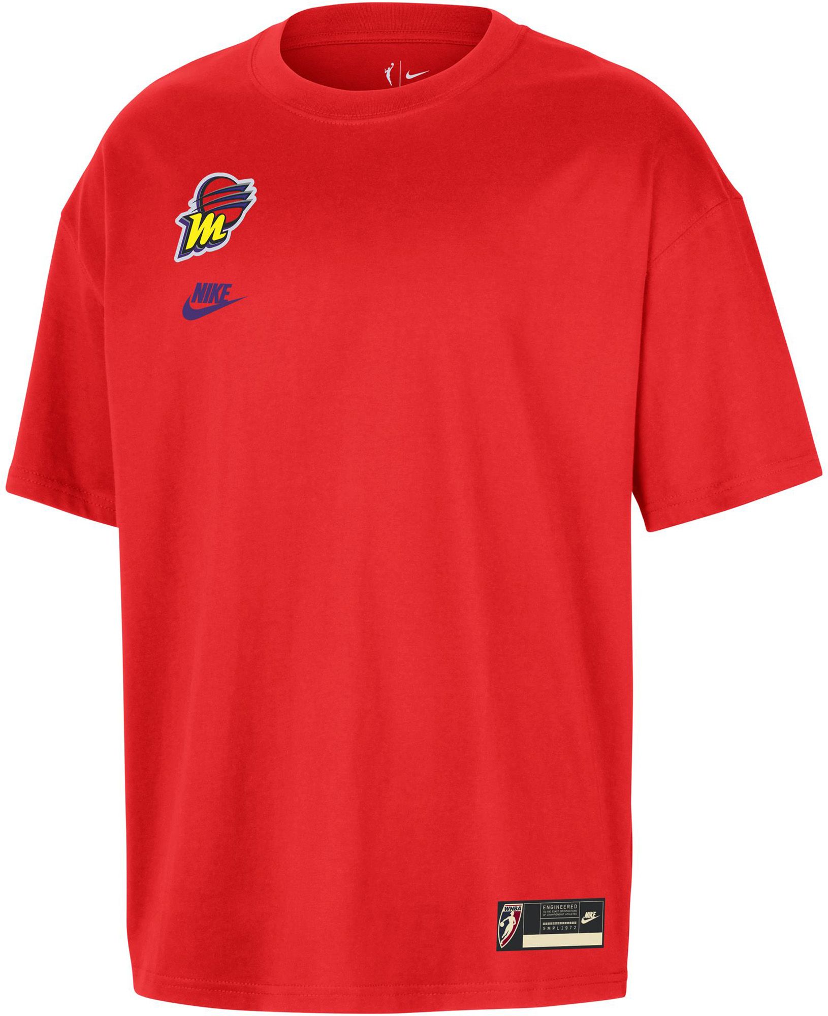 Nike Men's Phoenix Mercury Red 2026 Hardwood Classics Cropped T-Shirt product image