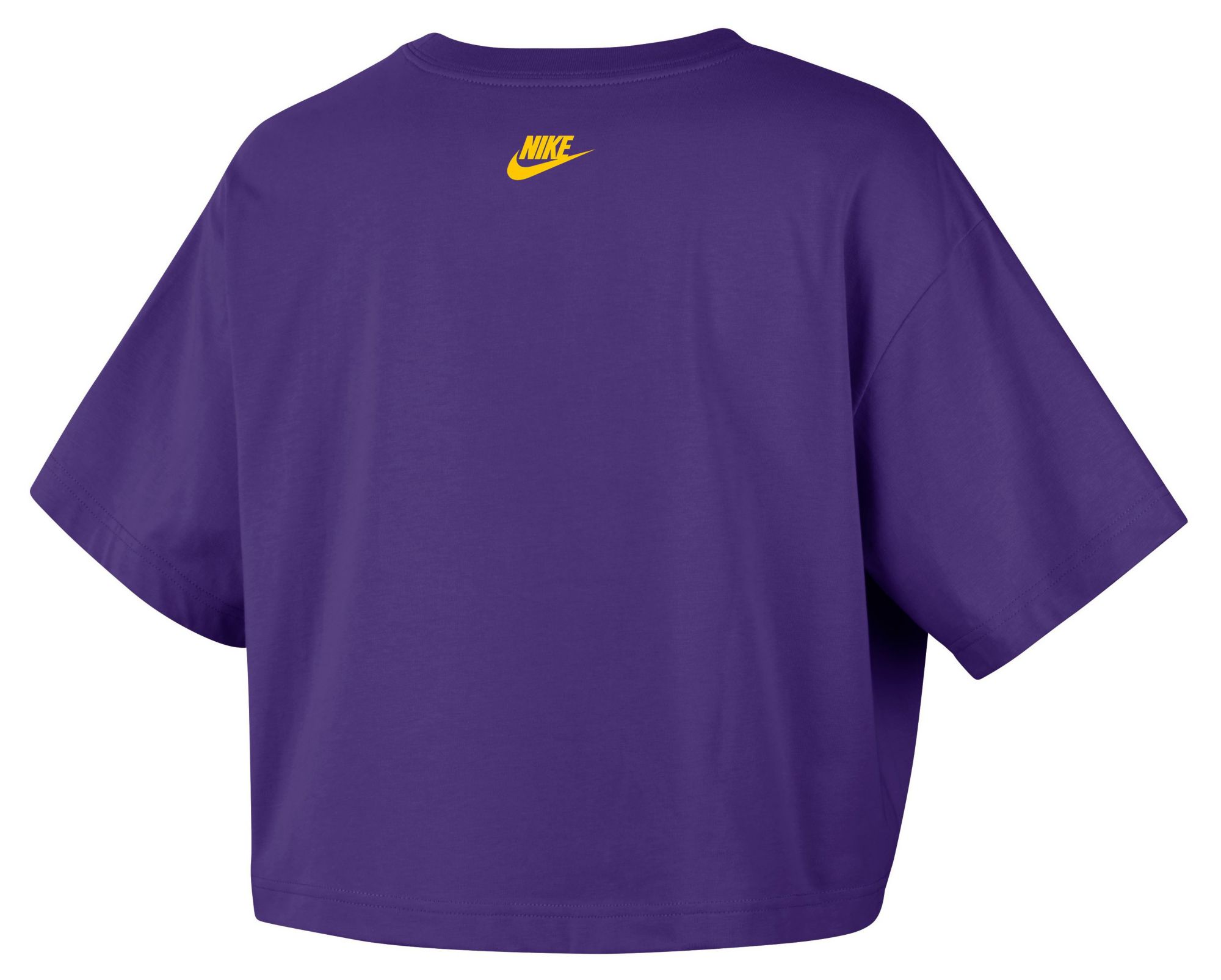 Nike Women's Los Angeles Sparks Purple 2026 Hardwood Classics Cropped T-Shirt product image