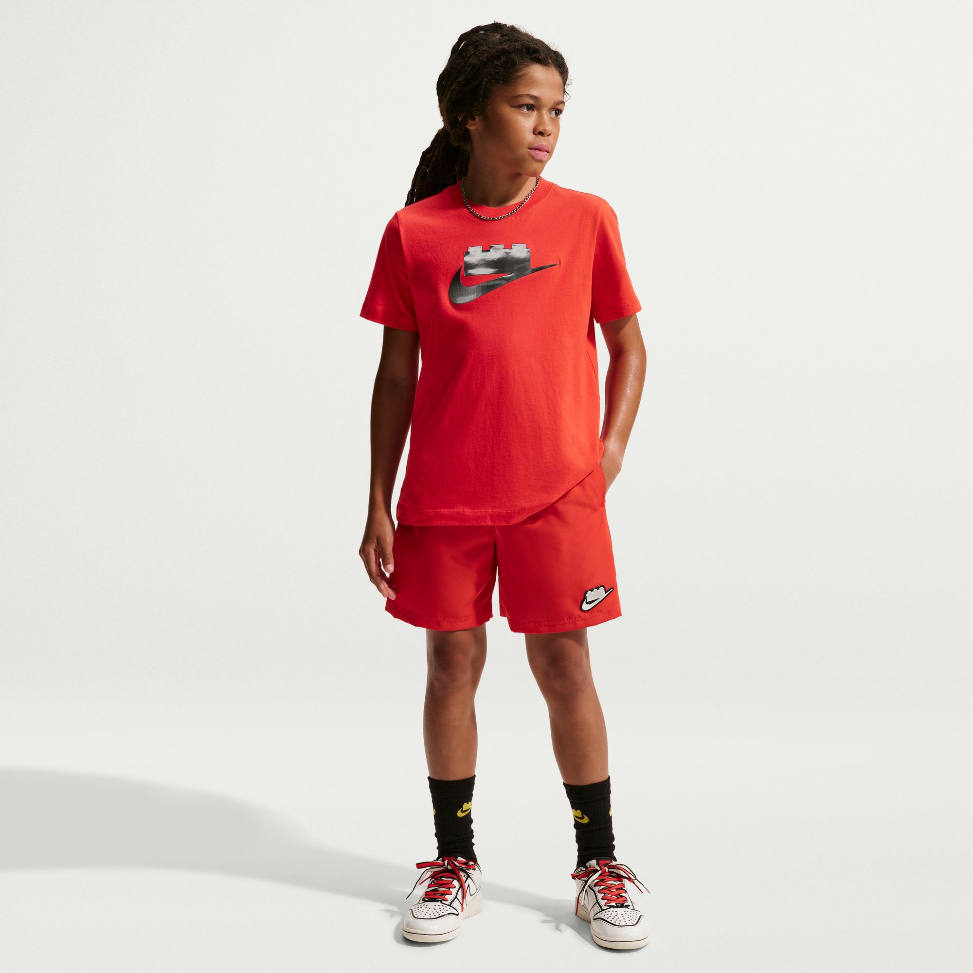 Nike x LEGO Collection Kids' Chrome Graphic T-Shirt product image