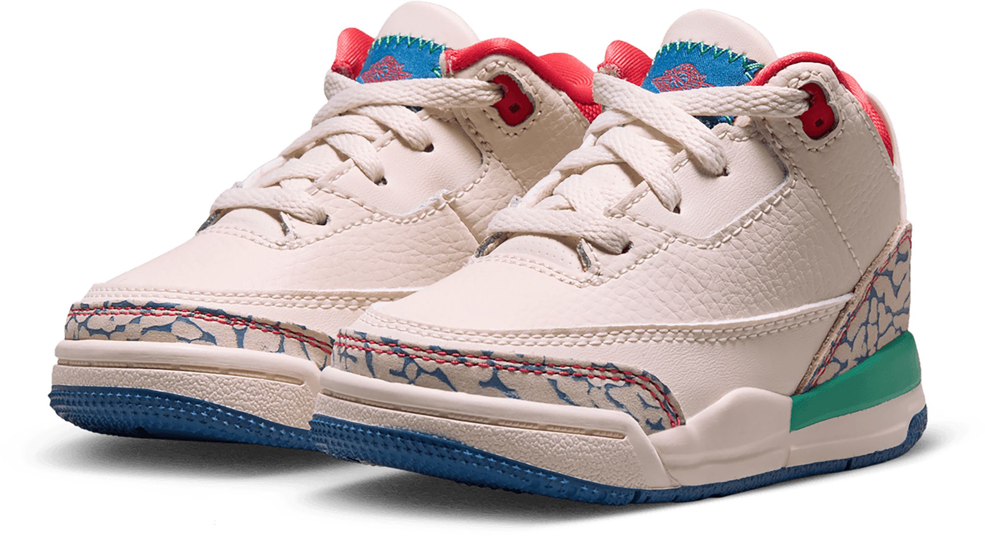 Air Jordan Toddler 3 Retro 'Play Your Way' Basketball Shoes product image