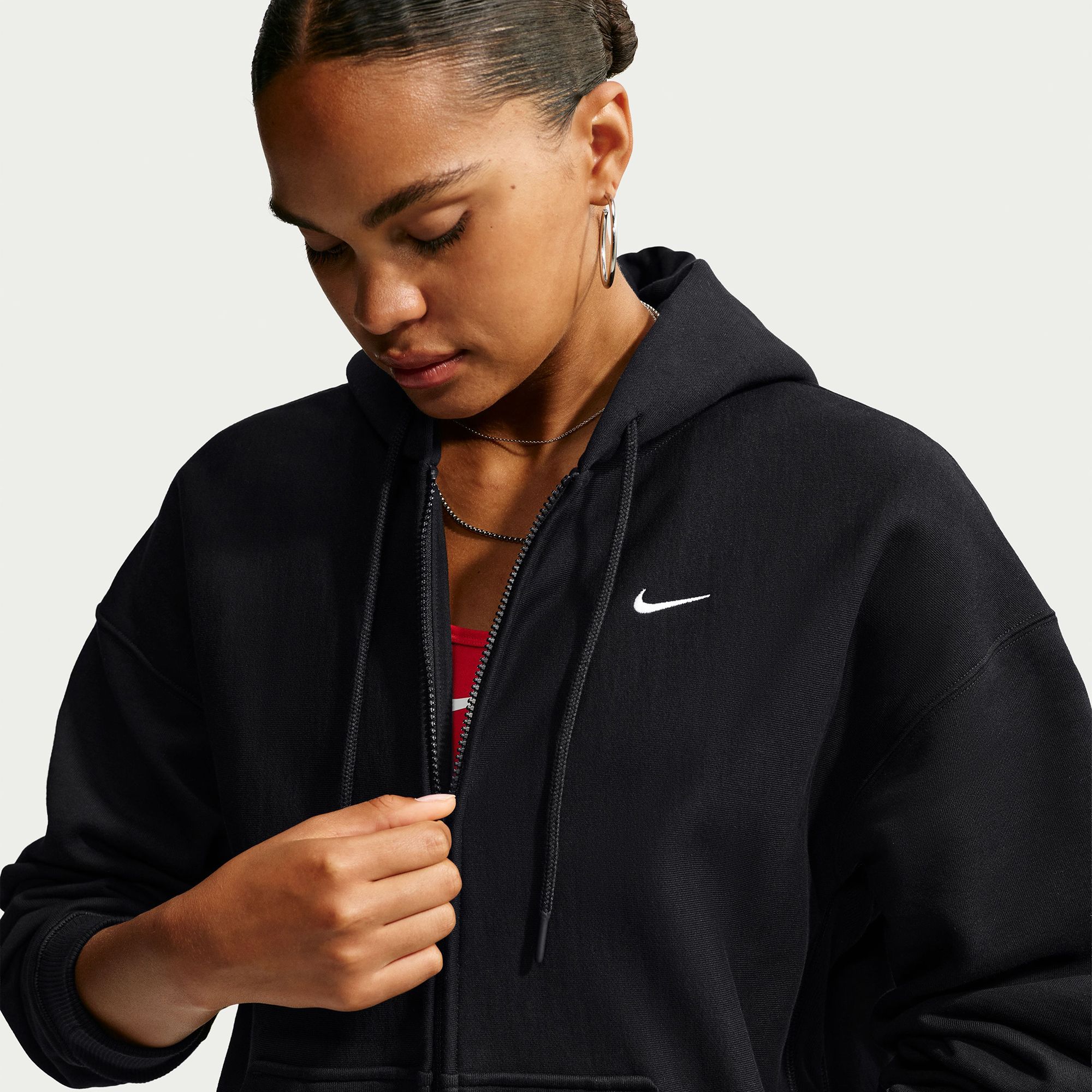 Nike Women's Studio Fleece Heavyweight Full-Zip Hoodie product image