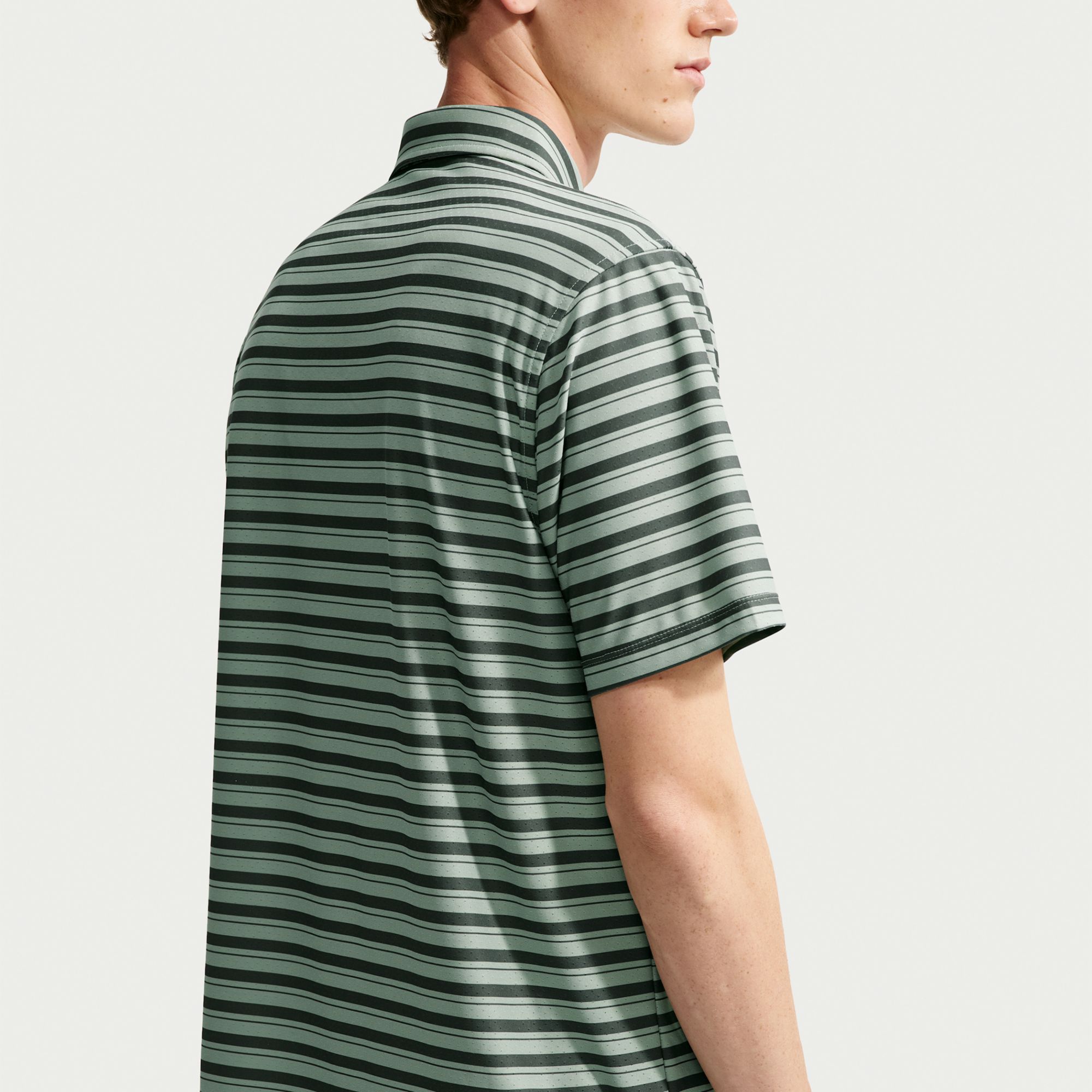 Nike Men's Tailored Performance Dri-FIT Stripe Short Sleeve Golf Polo product image