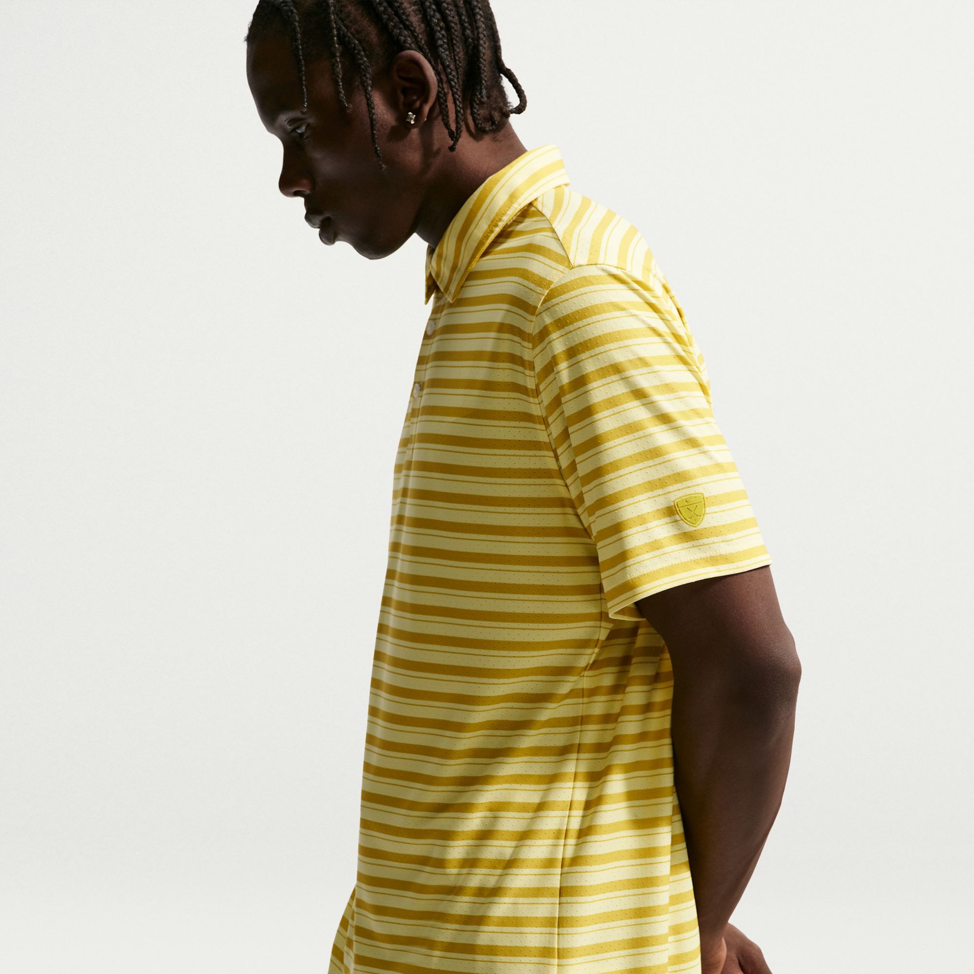 Nike Men's Tailored Performance Dri-FIT Stripe Short Sleeve Golf Polo product image