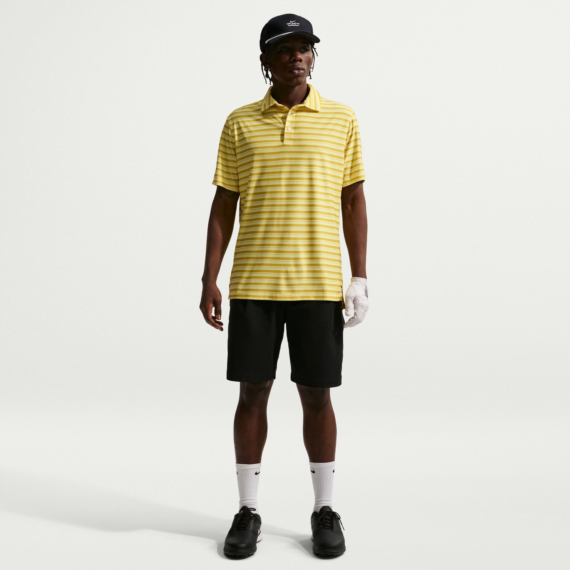 Nike Men's Tailored Performance Dri-FIT Stripe Short Sleeve Golf Polo product image