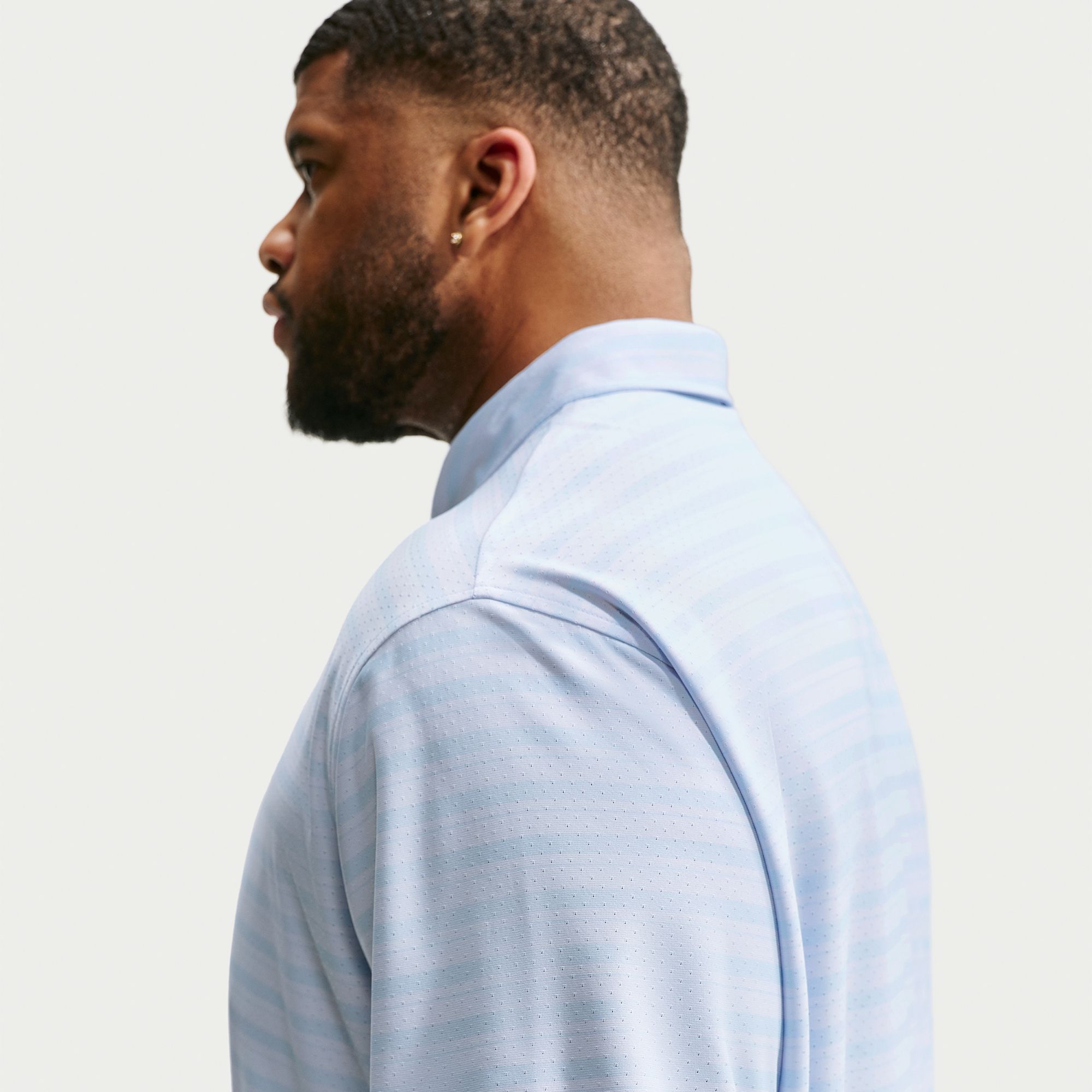 Nike Men's Tailored Performance Dri-FIT Stripe Short Sleeve Golf Polo product image