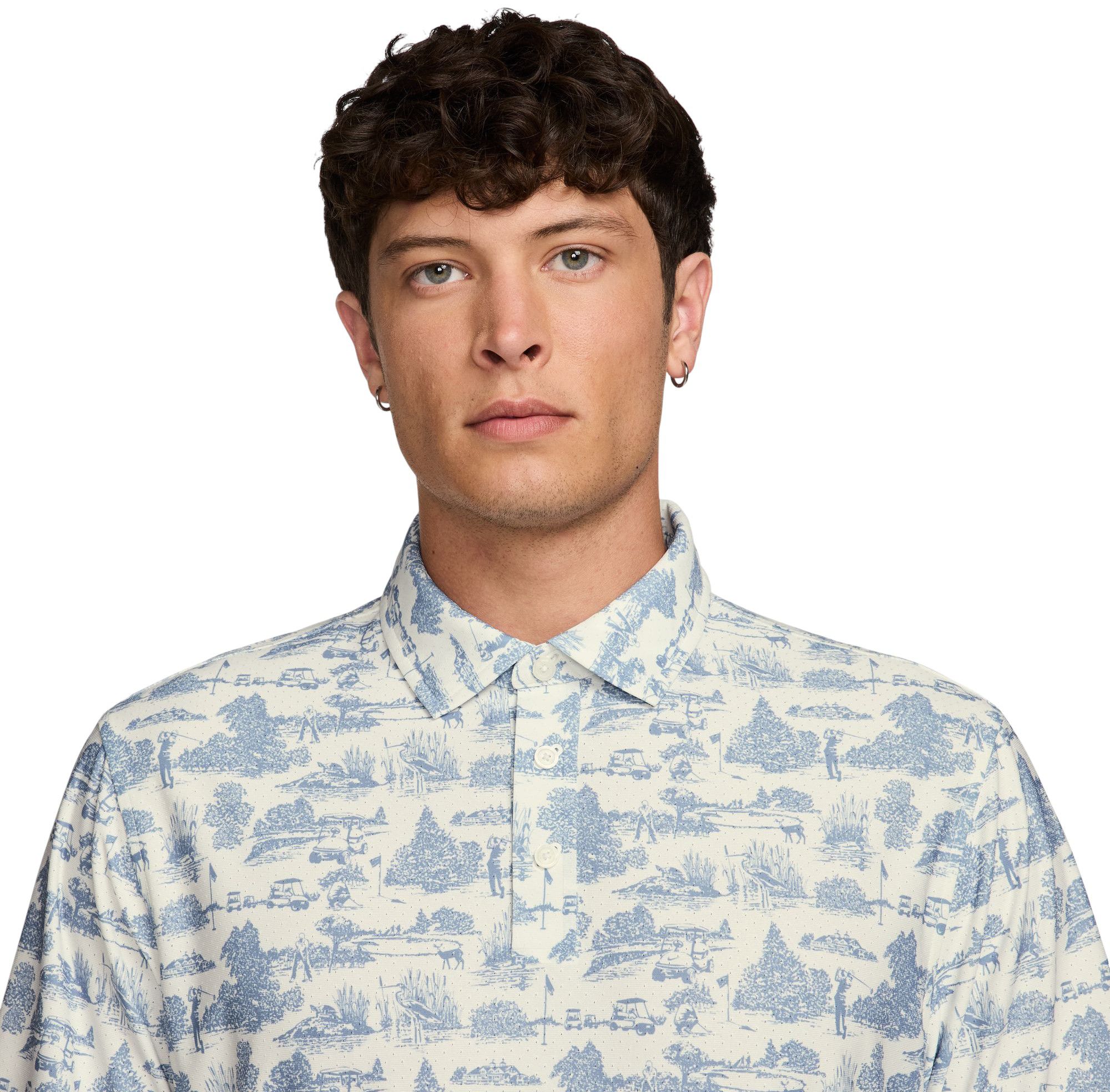 Nike Men's Tailored Performance Dri-FIT Golf Course Printed Golf Polo product image