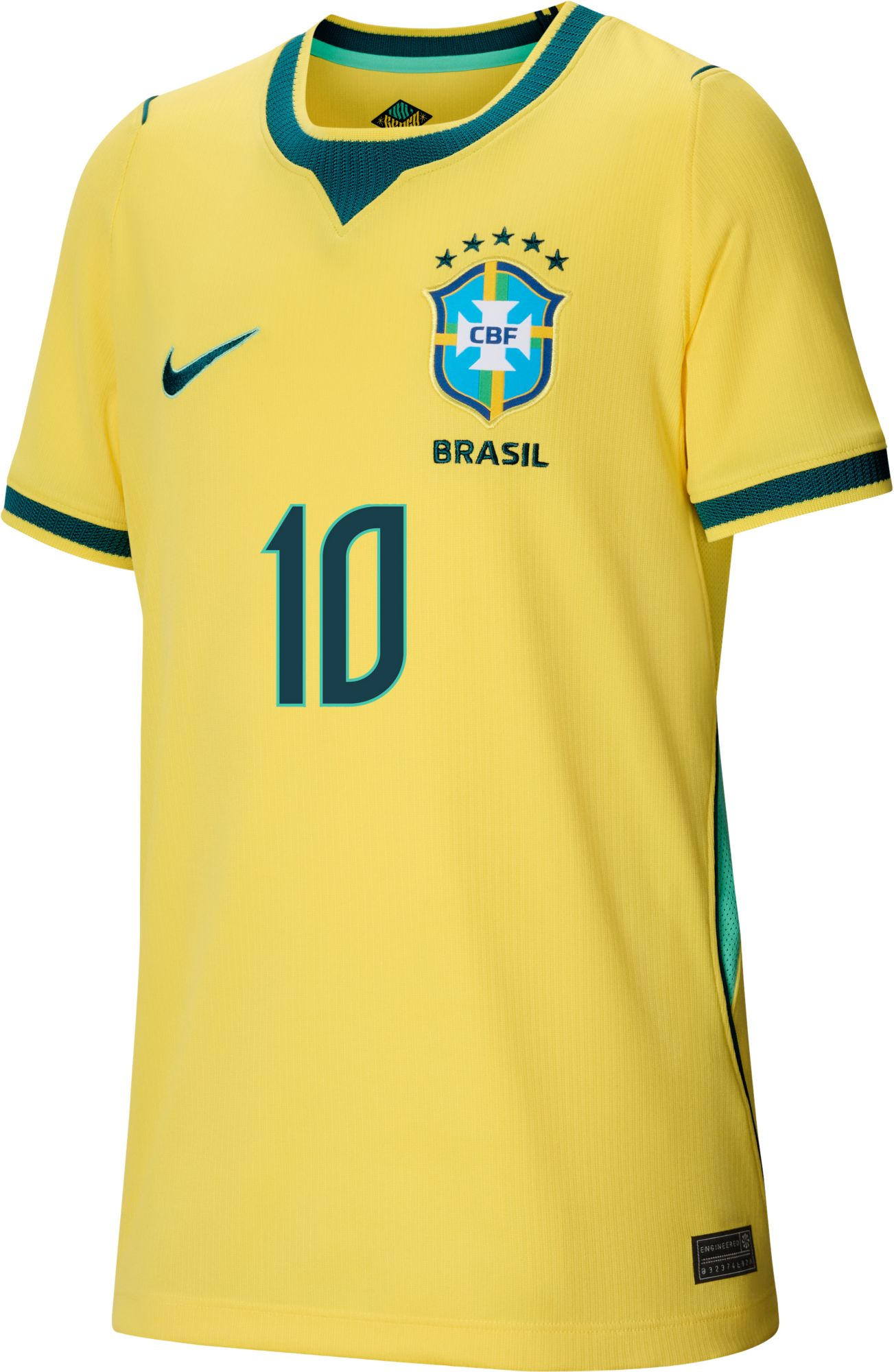 Nike Youth Brazil Neymar #10 2026 Home Replica Jersey | Dick's