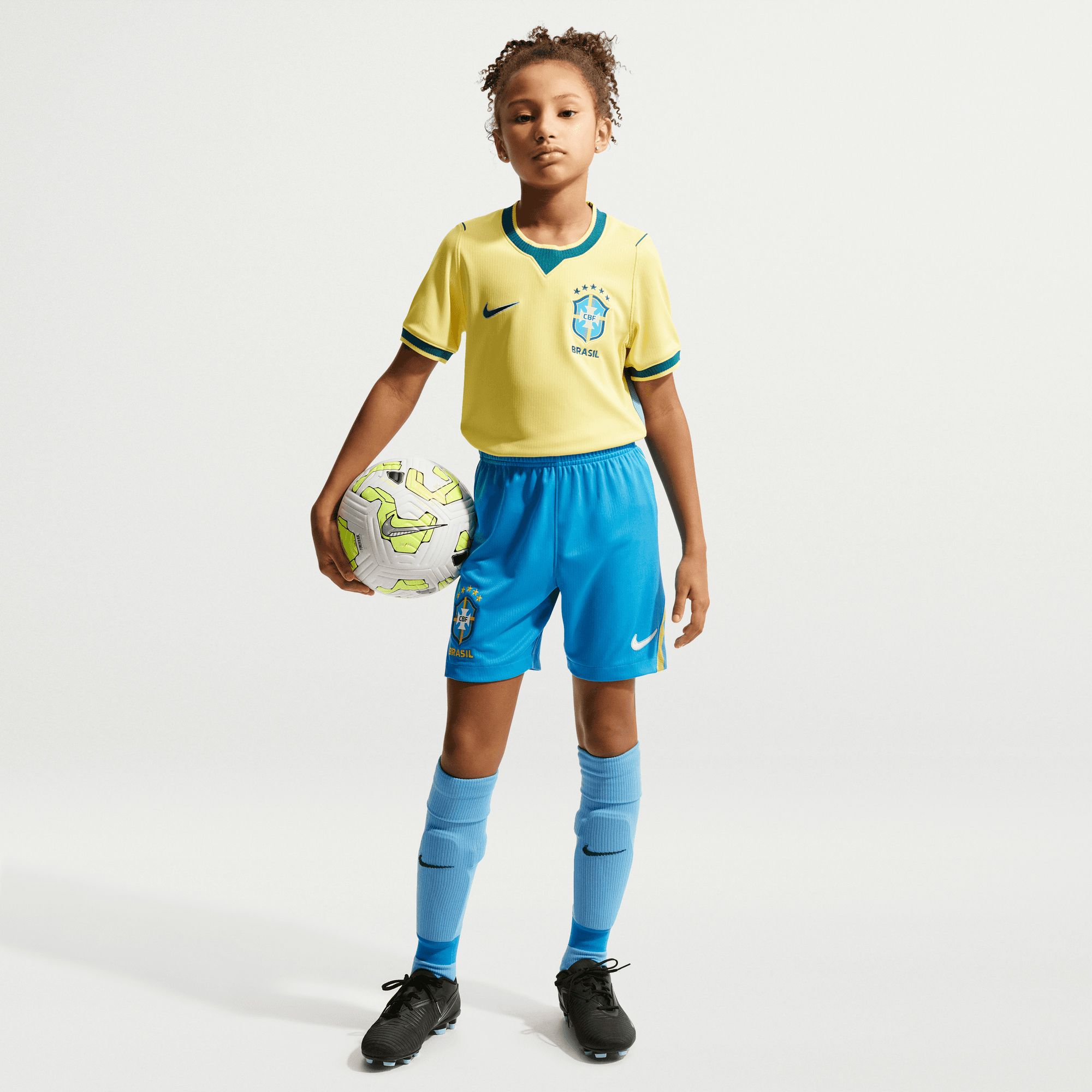 Nike Youth Brazil 2026 Home Replica Shorts product image