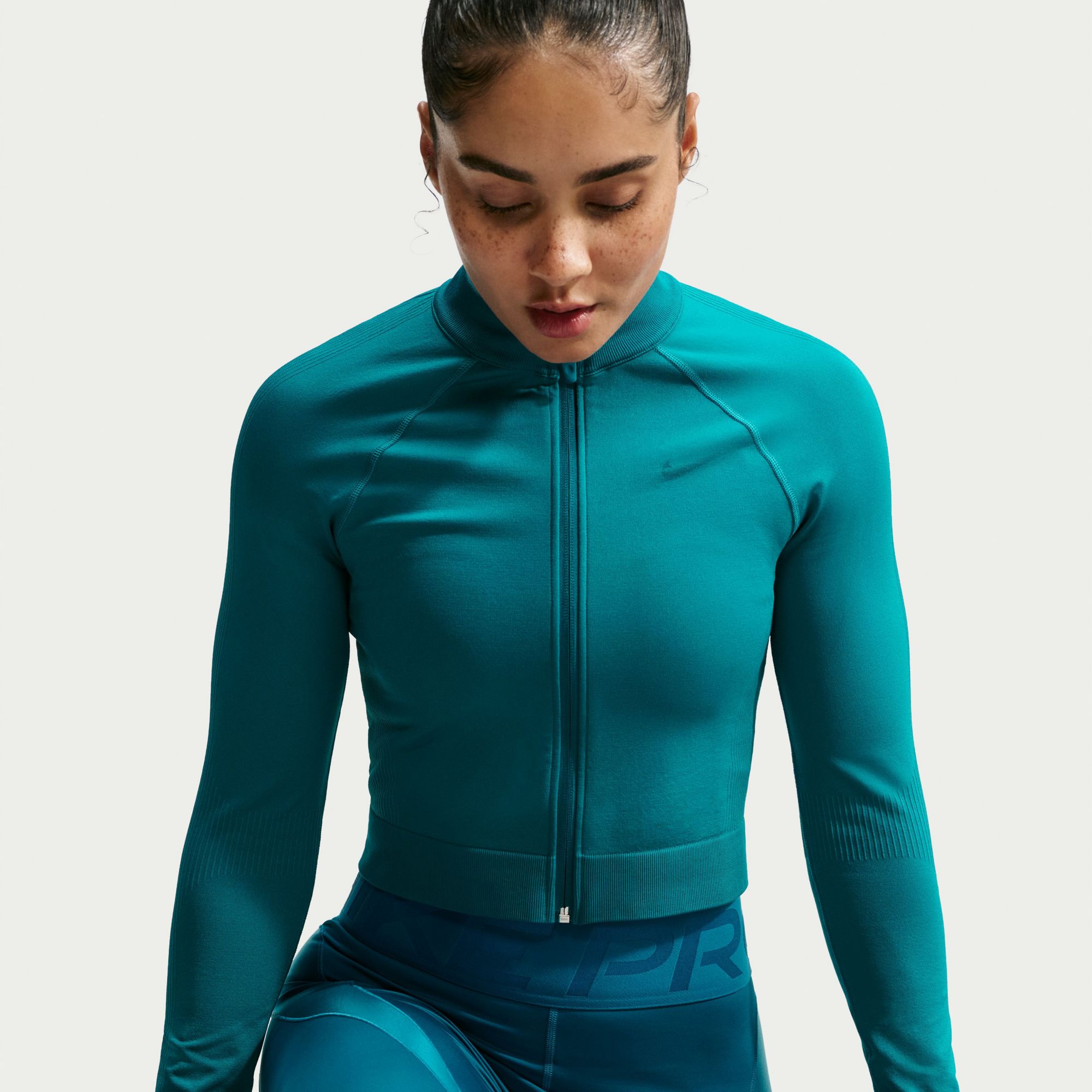 Nike Women's Pro Seamless Full-Zip Training Top product image
