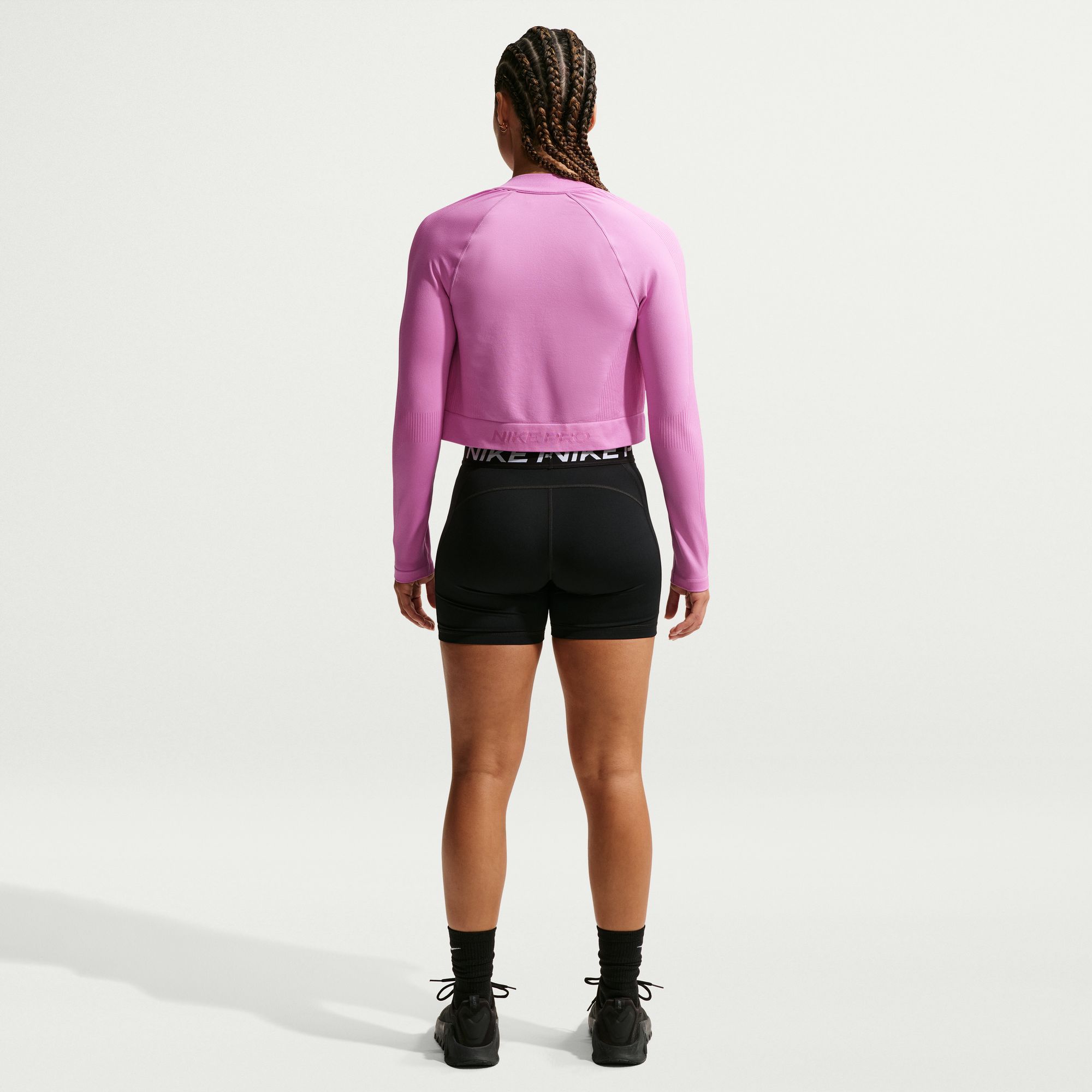 Nike Women's Pro Seamless Dri-FIT Full-Zip Mid-Layer Top product image