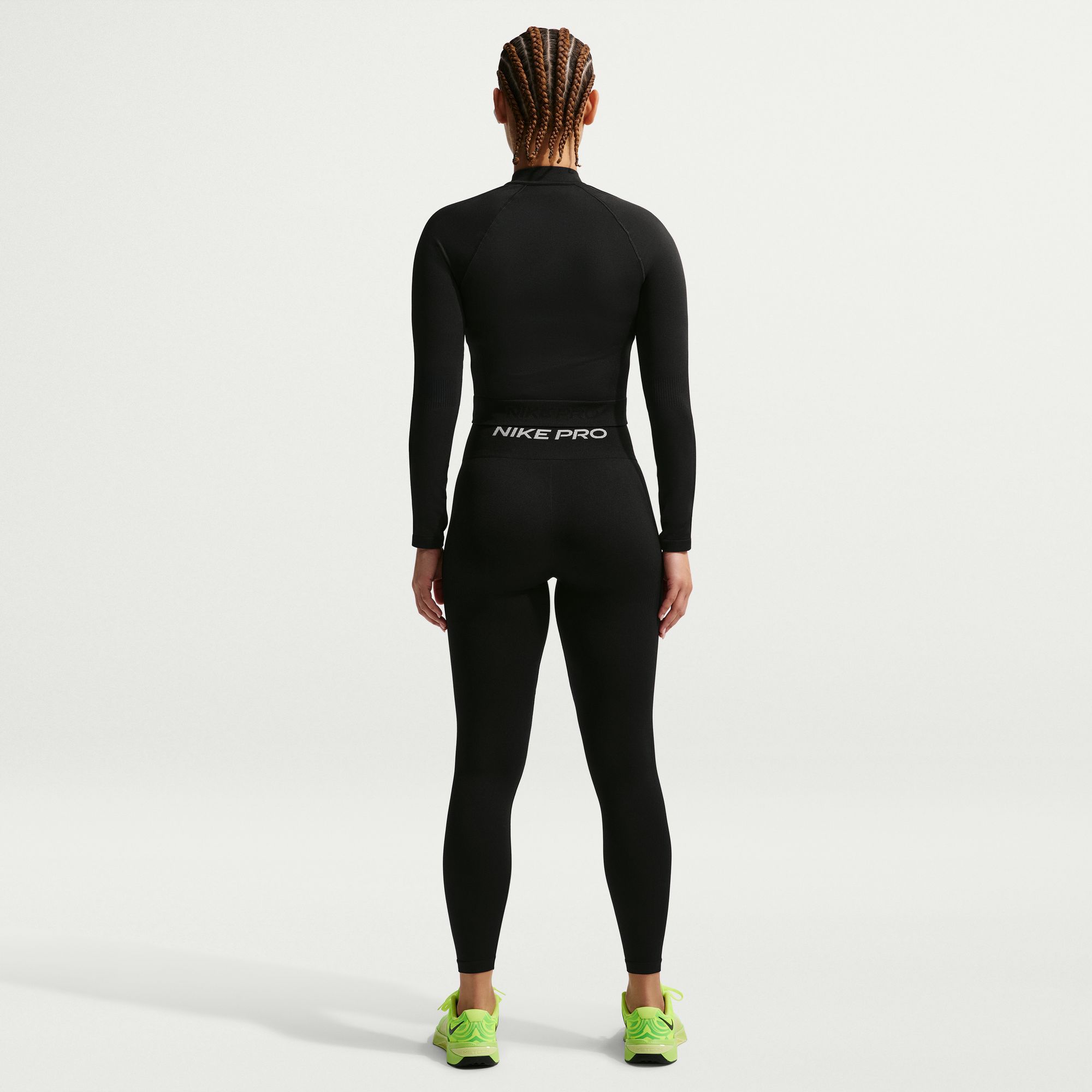 Nike Women's Pro Seamless Dri-FIT Full-Zip Mid-Layer Top product image