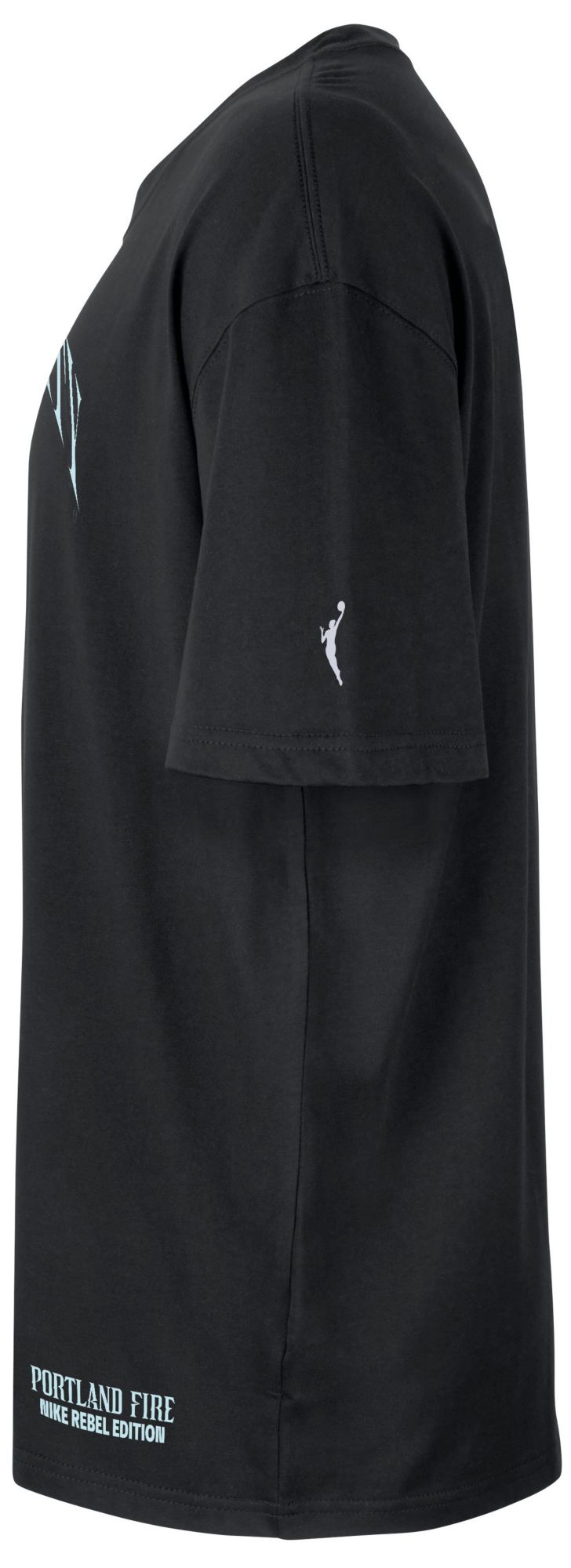 Nike Adult Portland Fire Black Wordmark T-Shirt product image