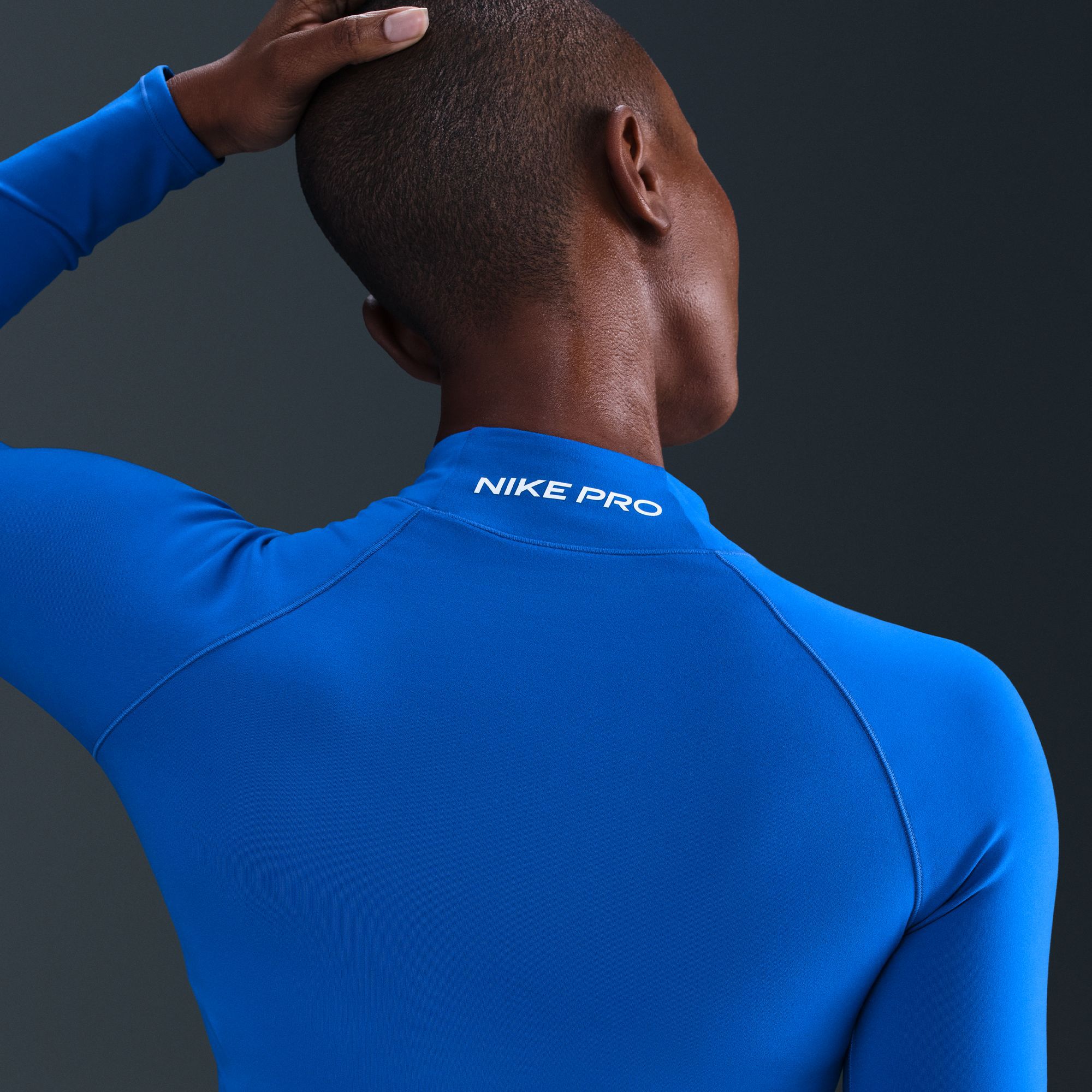 Nike Women's Pro Dri-FIT Fitness Mock-Neck Long-Sleeve Top product image