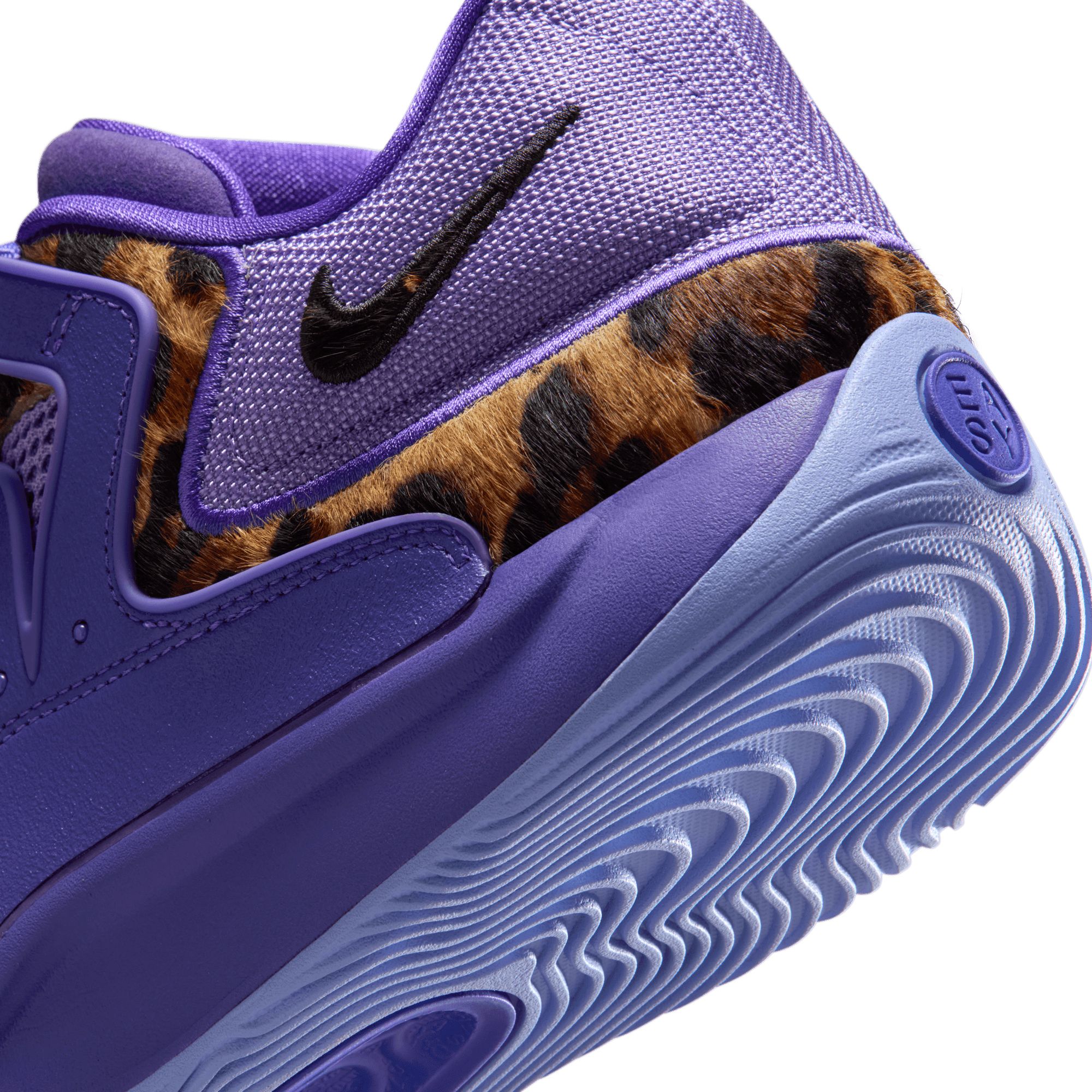 Nike KD18 'Chet PE Purple Cheetah' Basketball Shoes product image