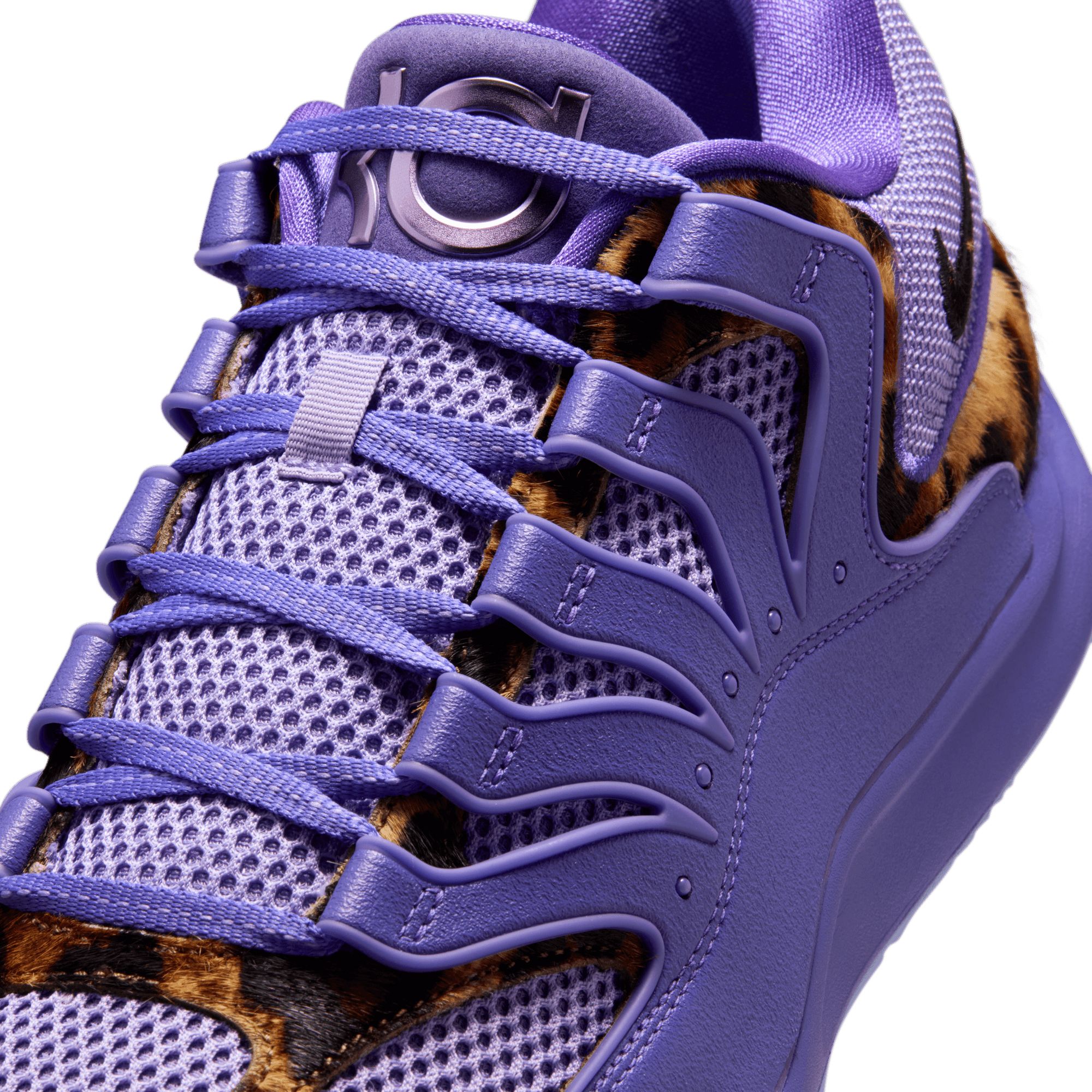 Nike KD18 'Chet PE Purple Cheetah' Basketball Shoes product image