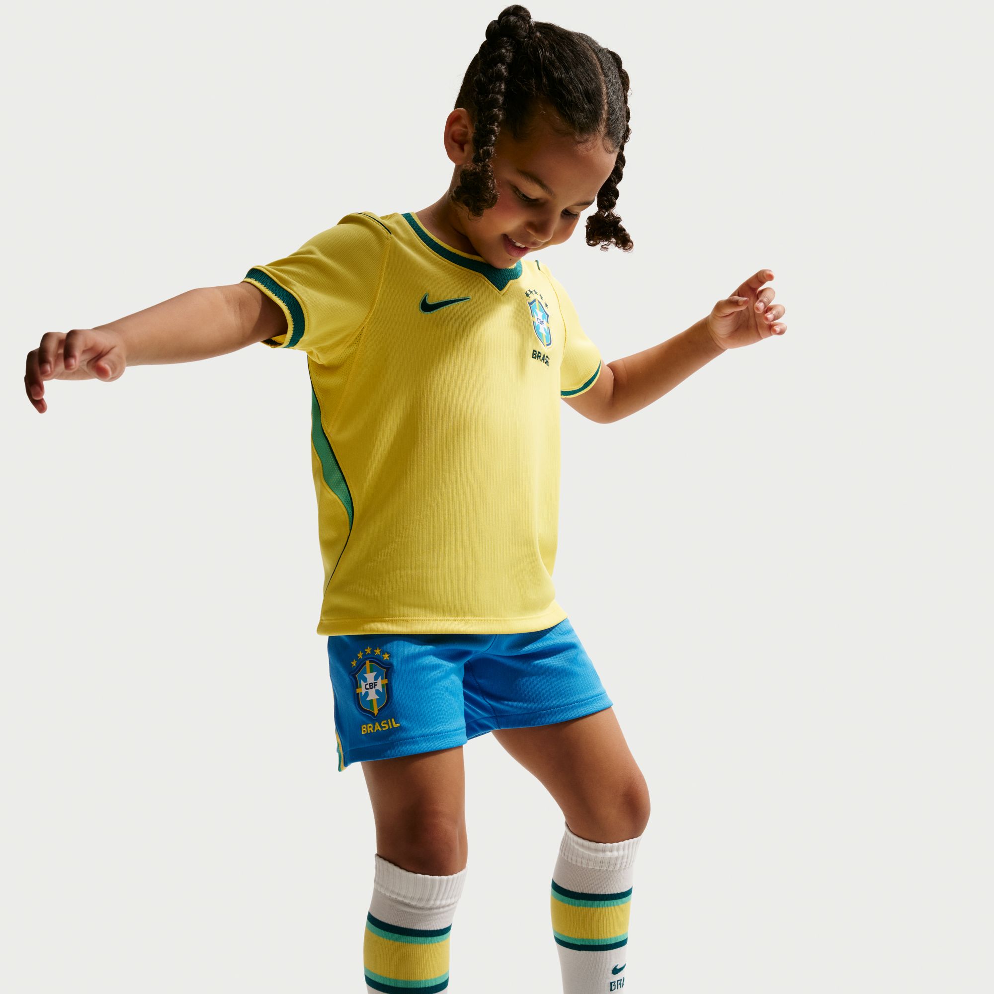 Nike Toddler Brazil 2026 Home Replica Jersey Kit product image