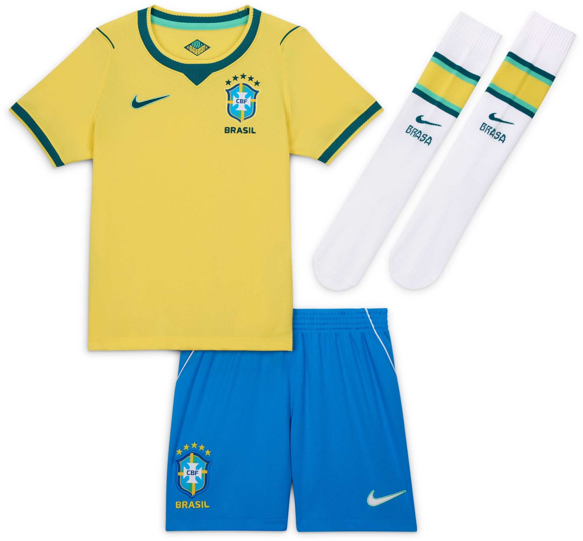 Nike Toddler Brazil 2026 Home Replica Jersey Kit product image
