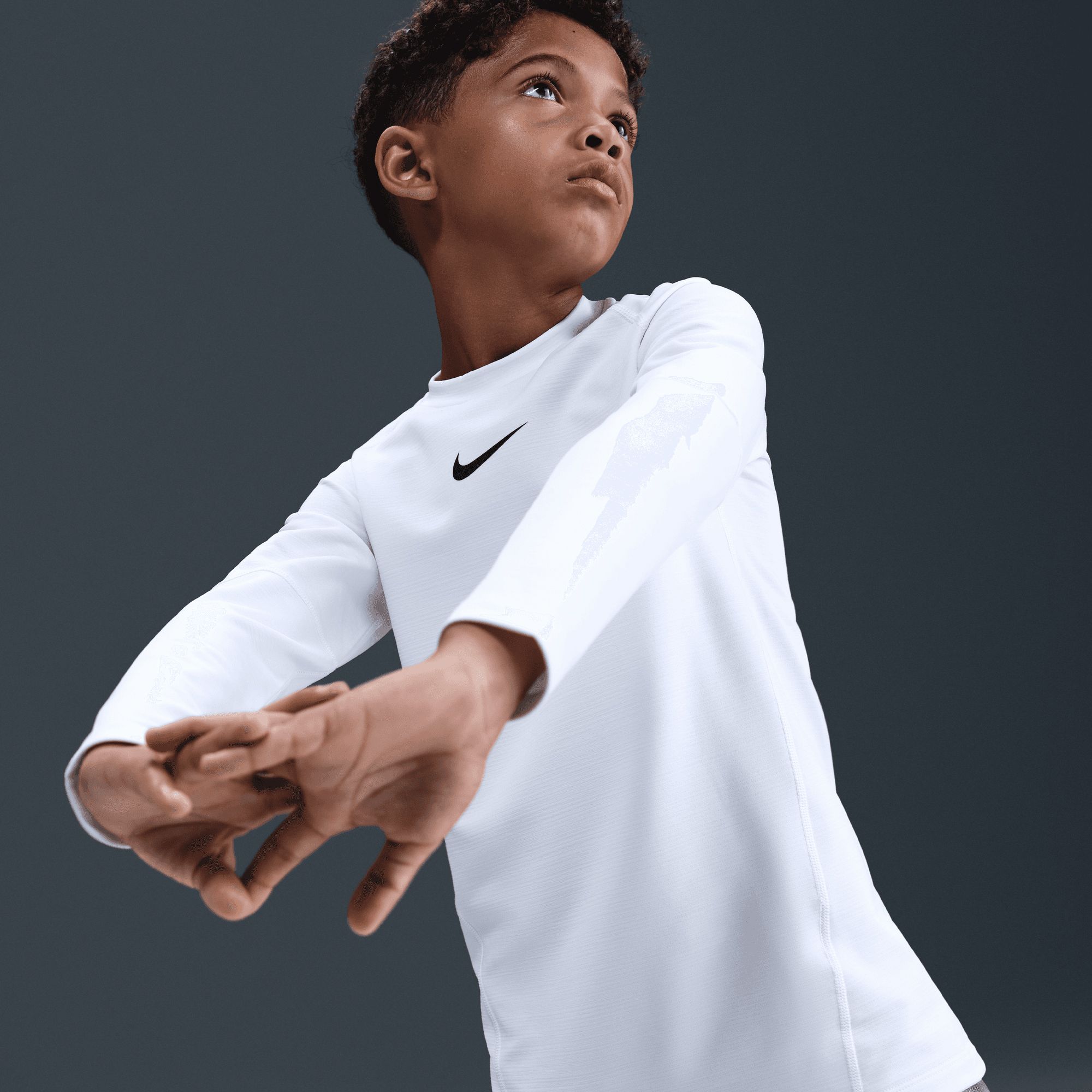 Nike Boys' Pro Dri-FIT Long Sleeve Crewneck Top product image