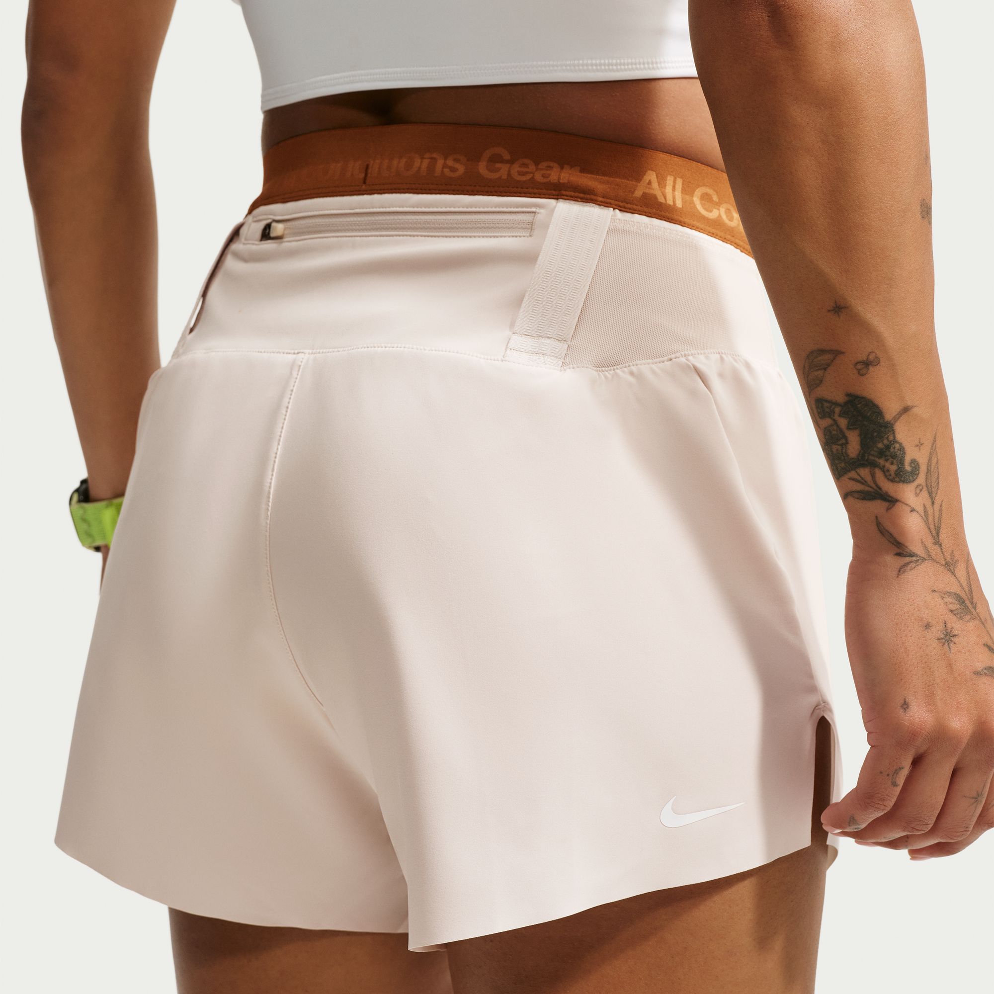 Nike Women's ACG Dri-FIT Mid-Rise Brief-Lined Trail Running 4" Shorts product image