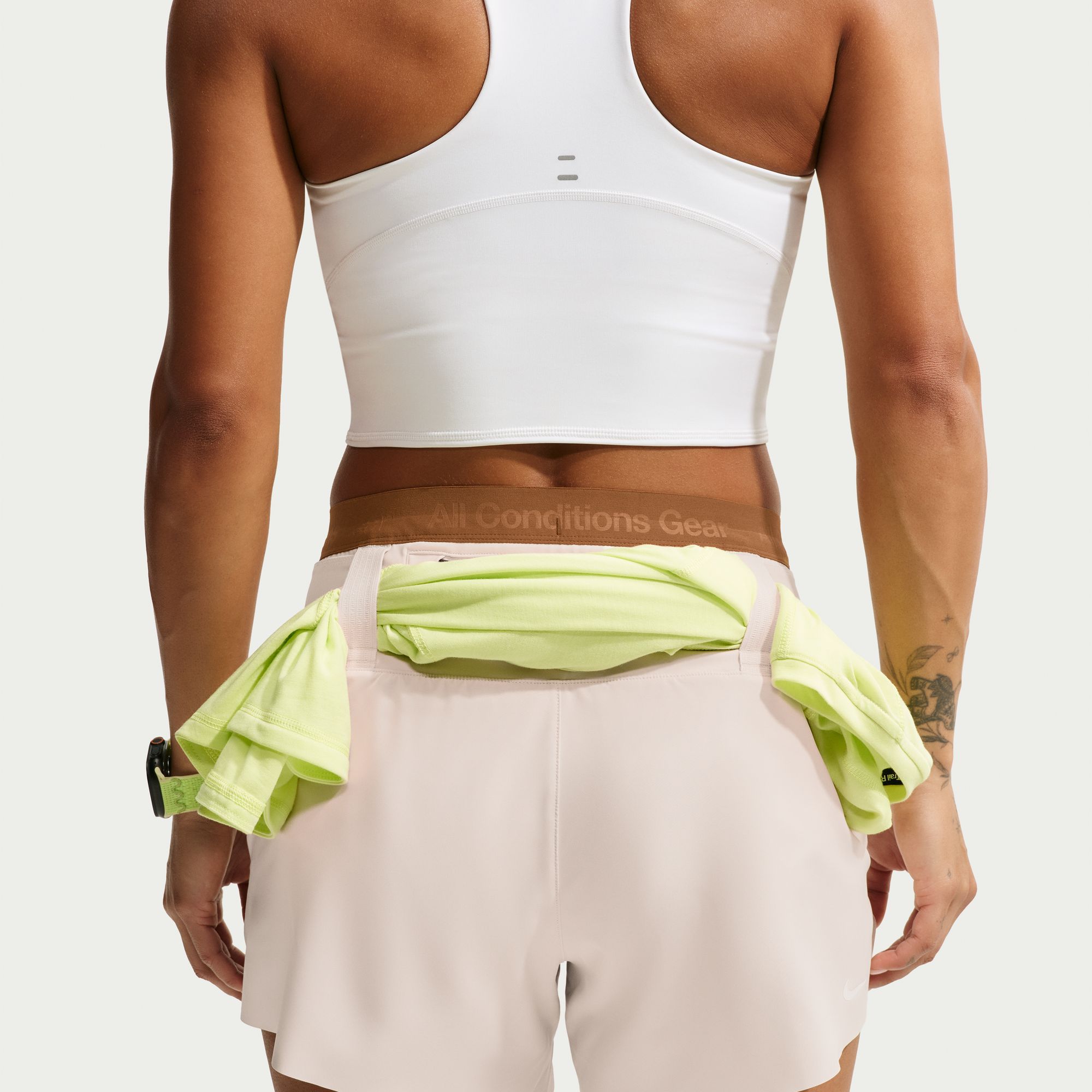 Nike Women's ACG Dri-FIT Mid-Rise Brief-Lined Trail Running 4" Shorts product image