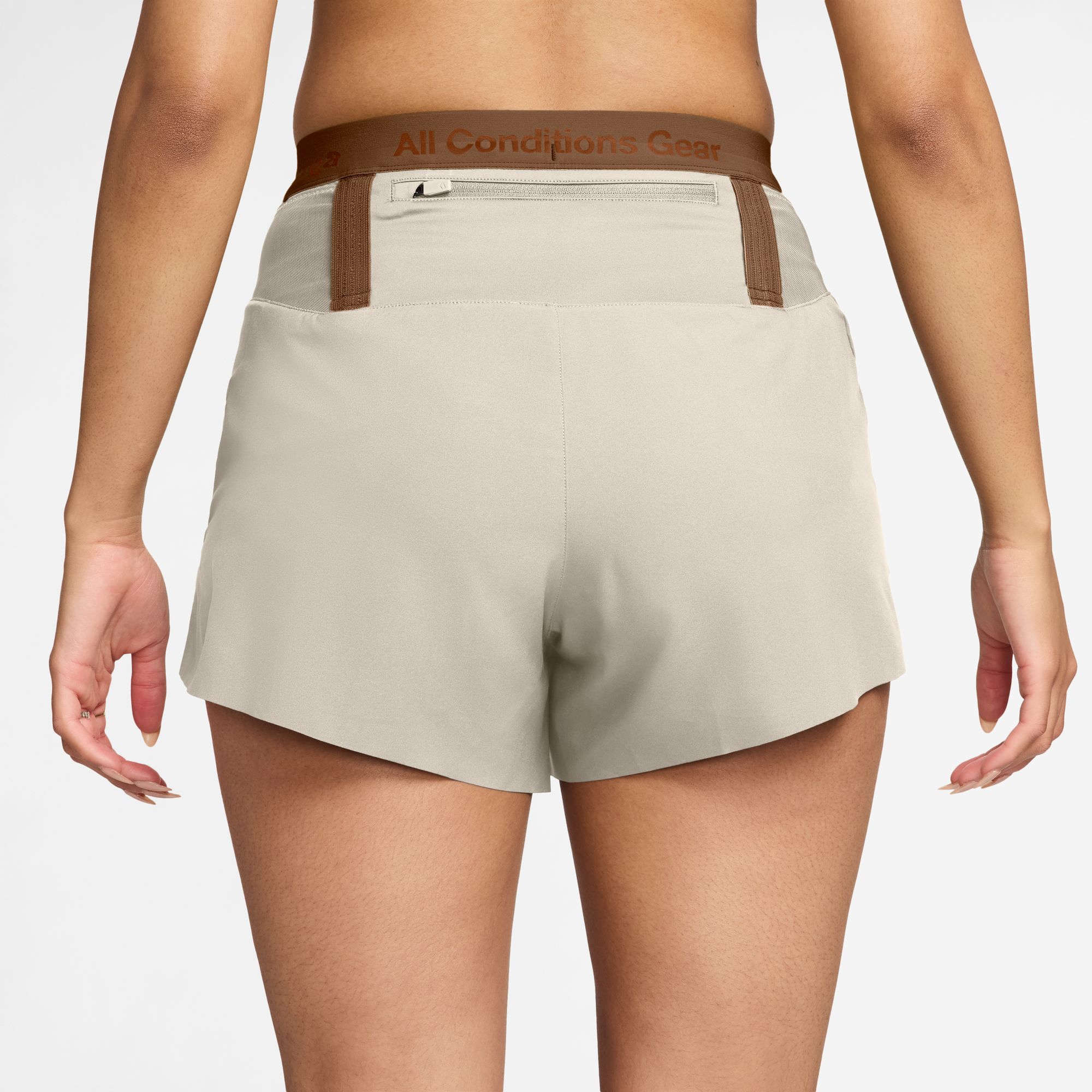 Nike Women's ACG Dri-FIT Mid-Rise Brief-Lined Trail Running 4" Shorts product image