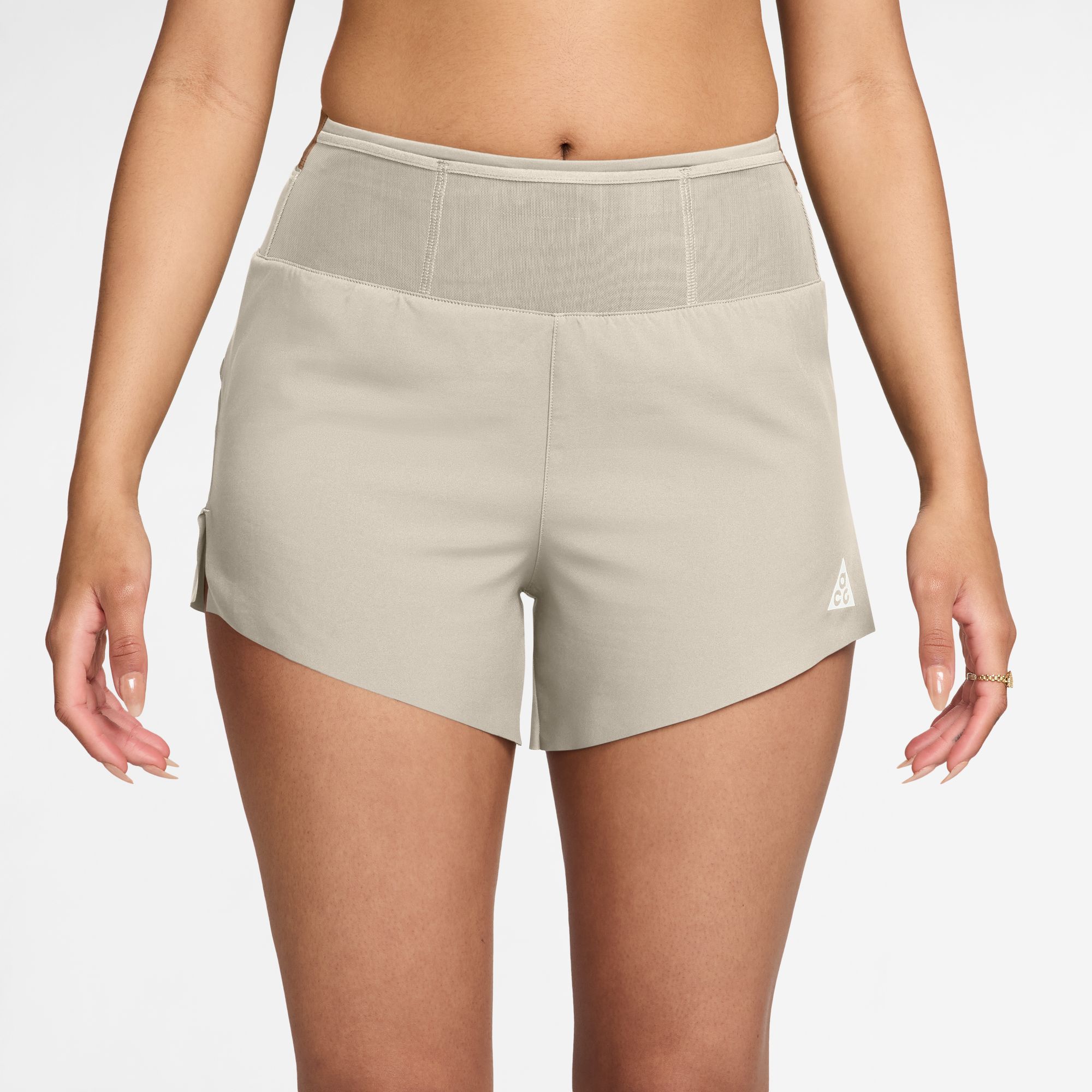 Nike Women's ACG Dri-FIT Mid-Rise Brief-Lined Trail Running 4" Shorts product image