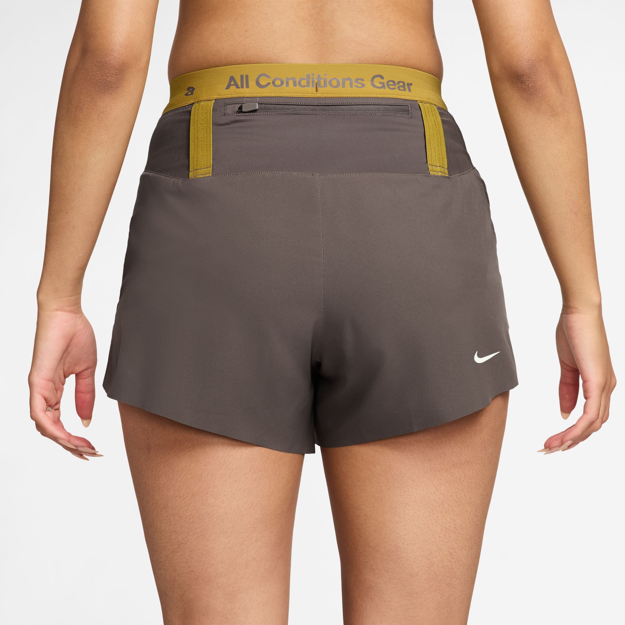 Nike Women's ACG Dri-FIT Mid-Rise Brief-Lined Trail Running 4" Shorts product image