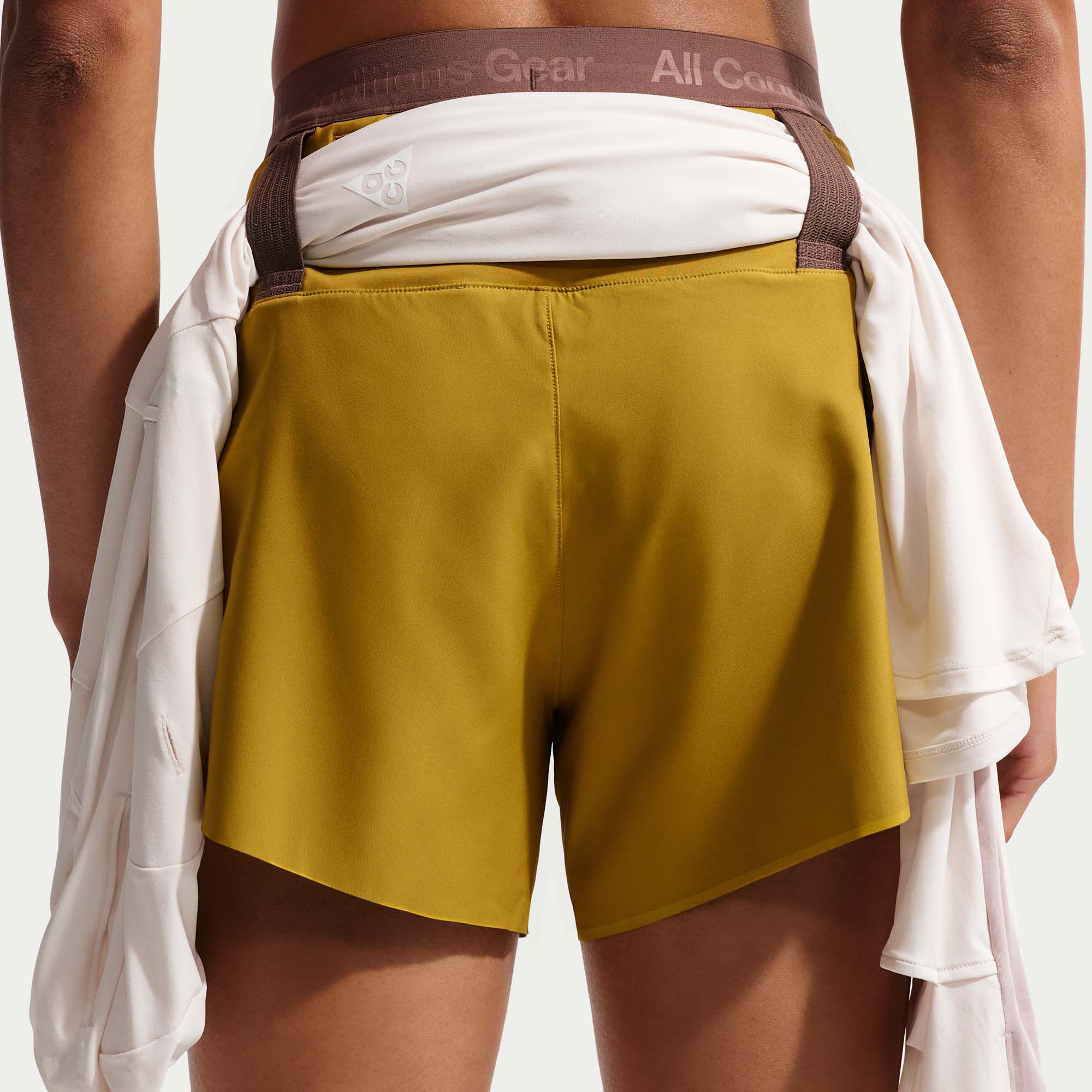 Nike Women's ACG Dri-FIT Mid-Rise Brief-Lined Trail Running 4" Shorts product image