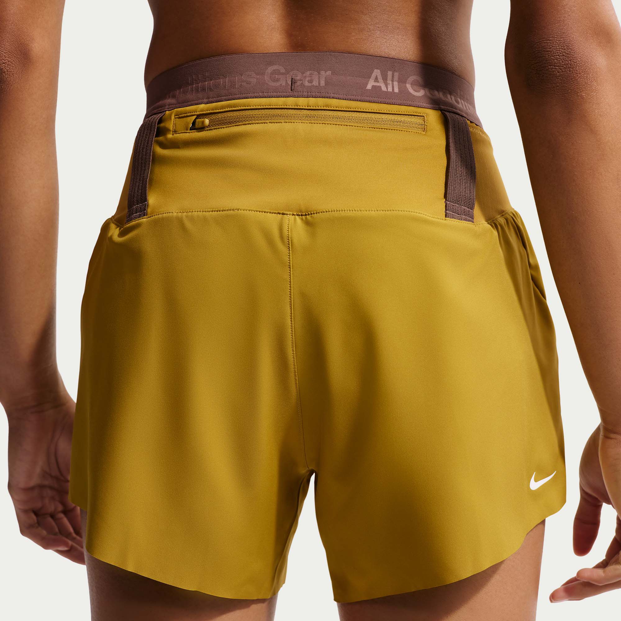 Nike Women's ACG Dri-FIT Mid-Rise Brief-Lined Trail Running 4" Shorts product image