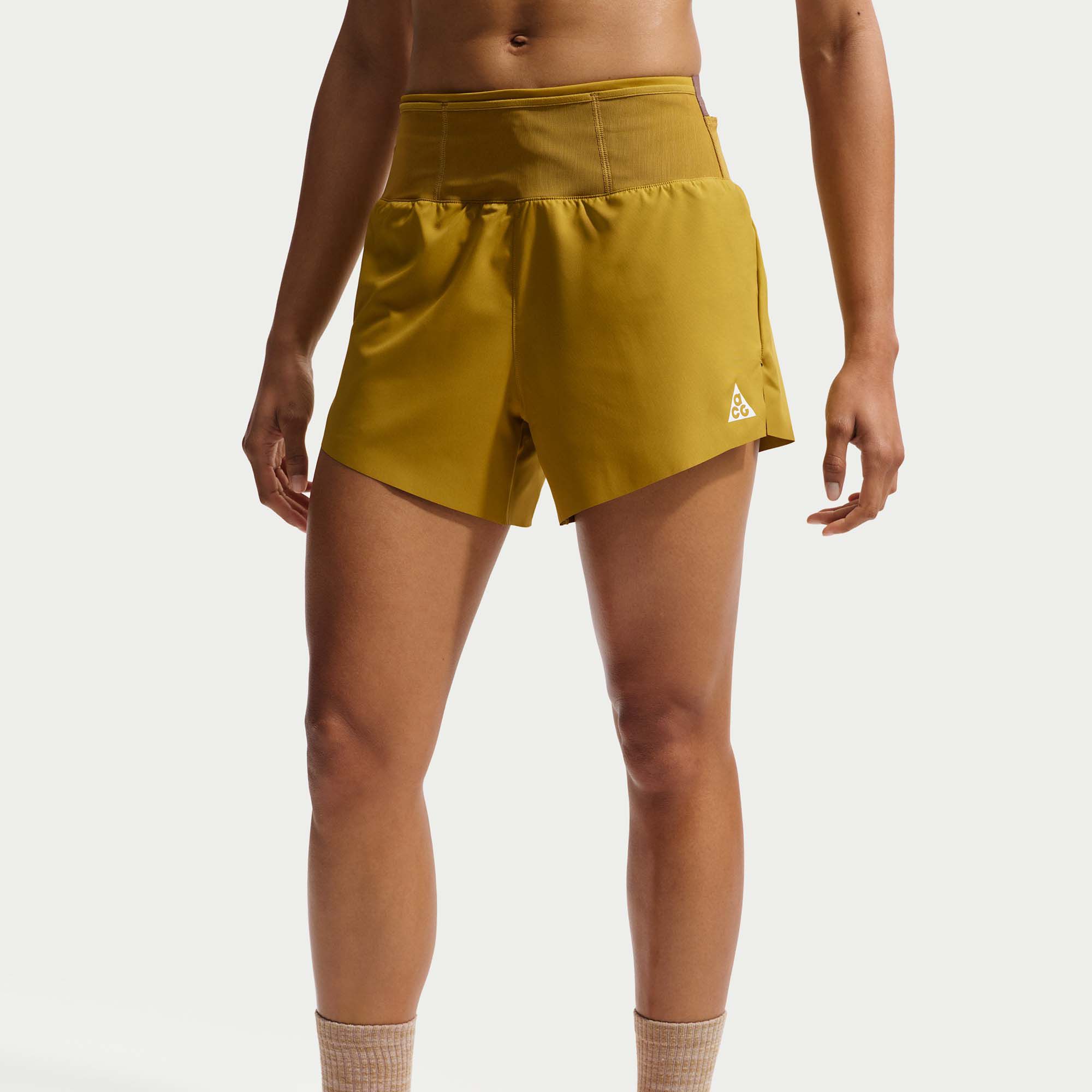 Nike Women's ACG Dri-FIT Mid-Rise Brief-Lined Trail Running 4" Shorts product image