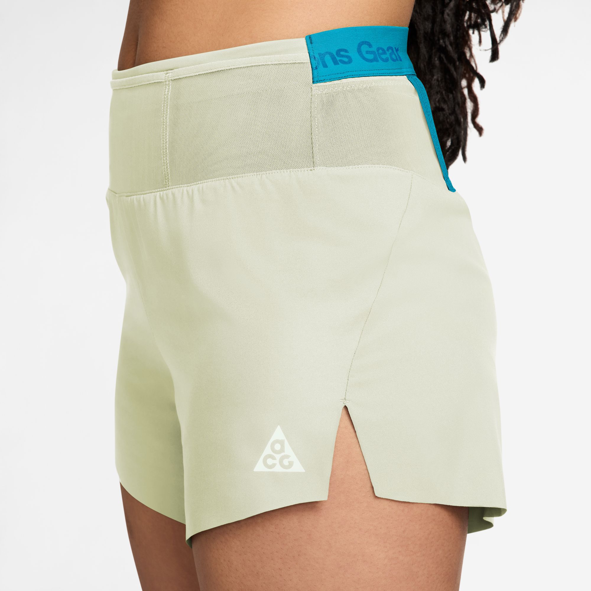 Nike Women's ACG Dri-FIT Mid-Rise Brief-Lined Trail Running 4" Shorts product image