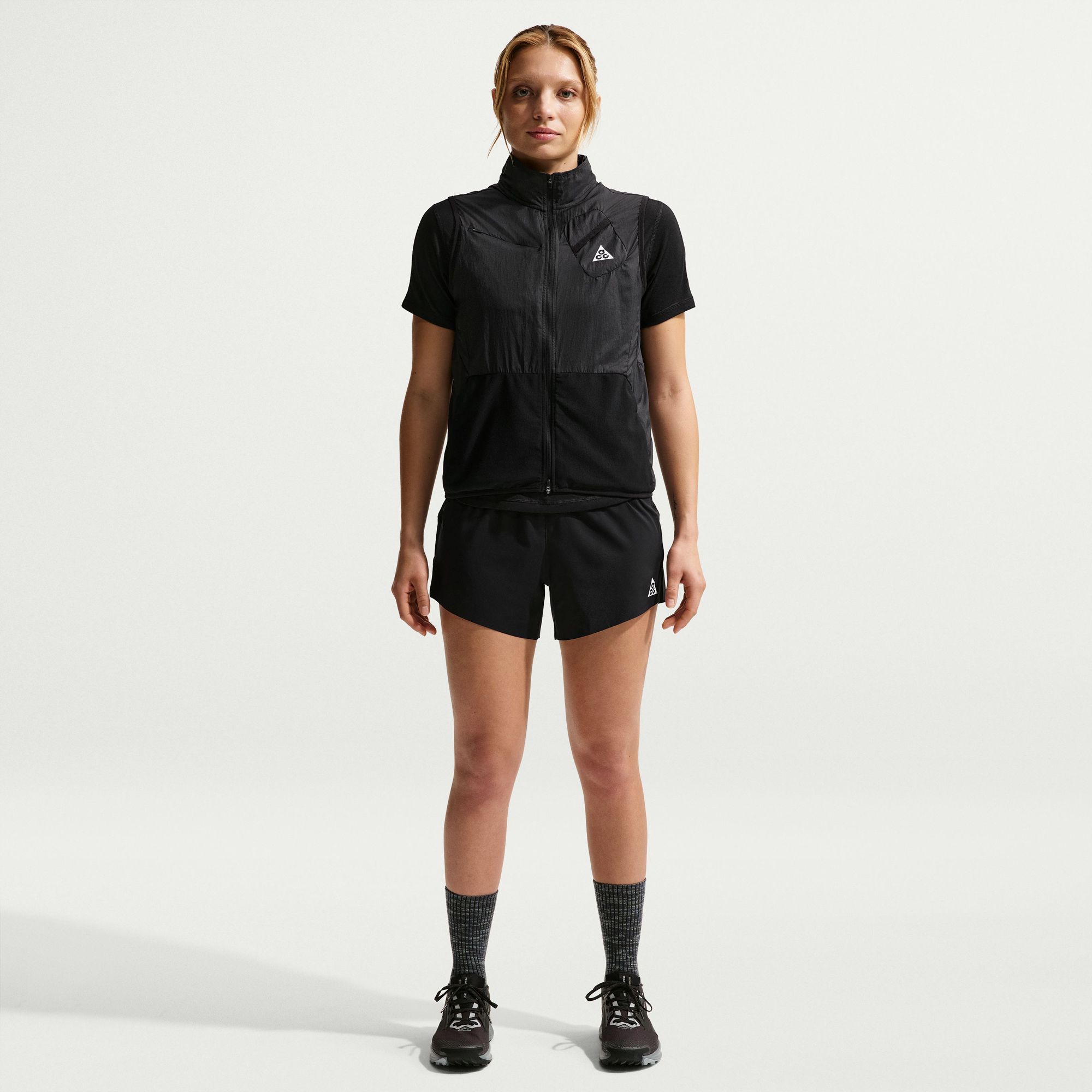 Nike Women's ACG Dri-FIT Mid-Rise Brief-Lined Trail Running 4" Shorts product image