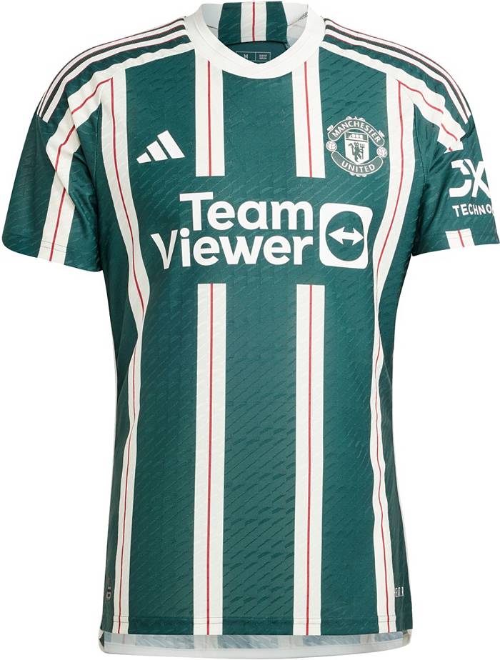  adidas Manchester United 22/23 Third Authentic Jersey Men's,  Green, Size M : Sports & Outdoors