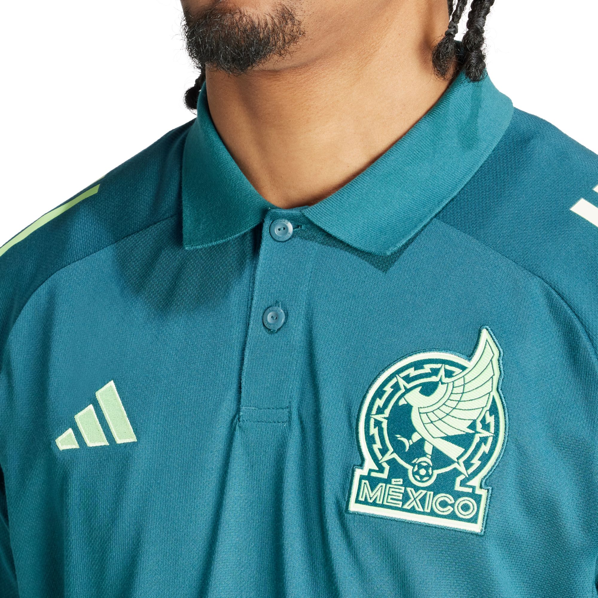 adidas Adult Mexico 2024 Green Training Polo product image
