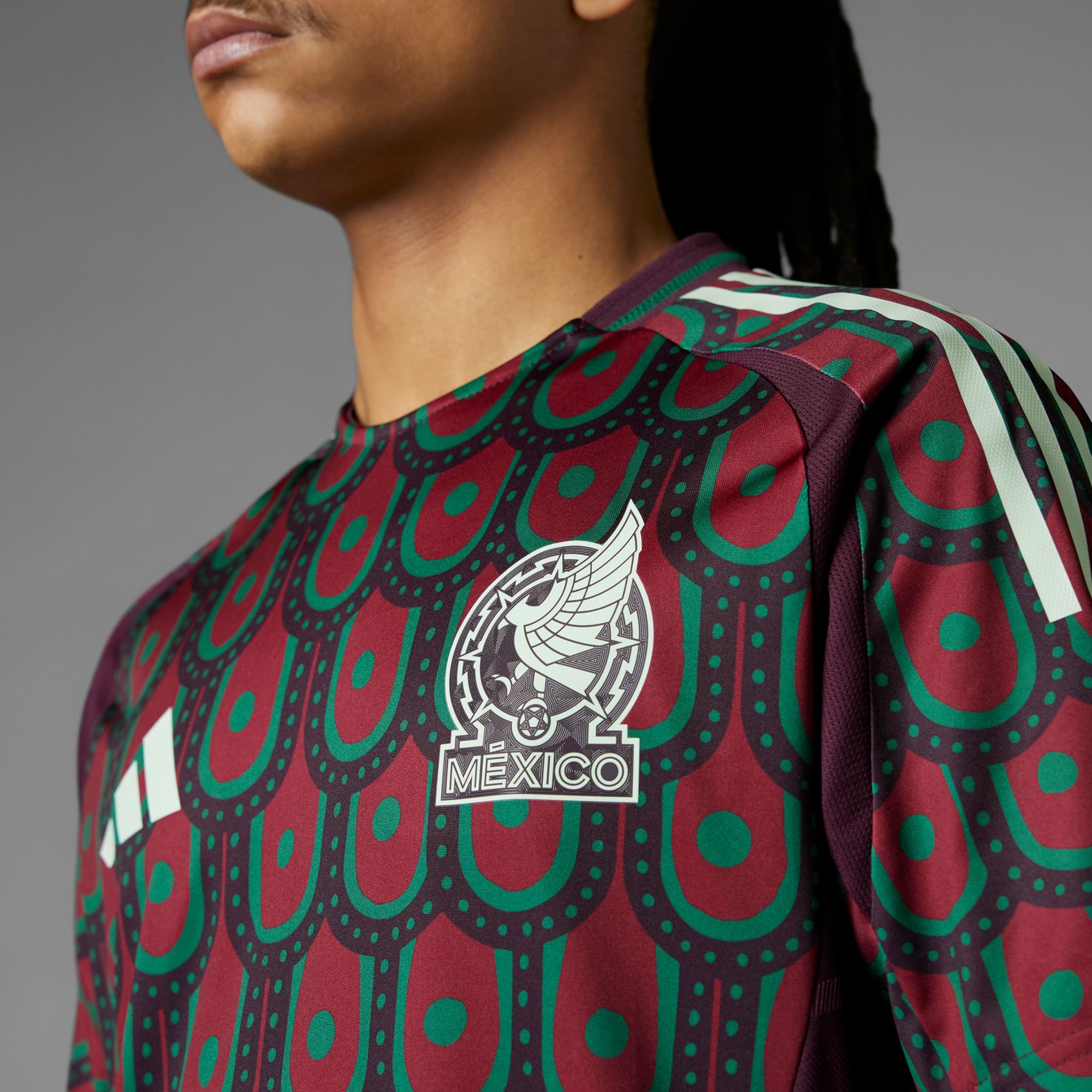 adidas Adult Mexico 2024 Home Authentic Jersey product image