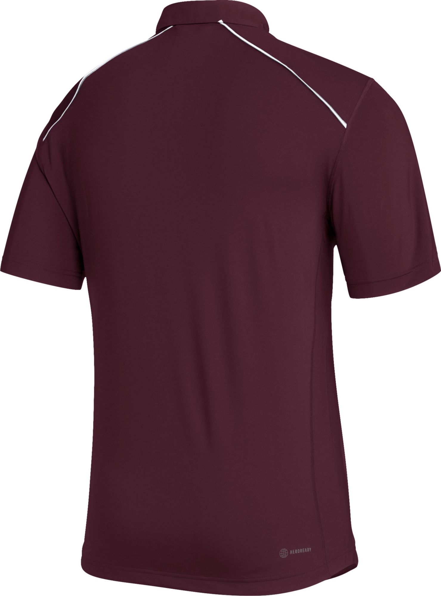 adidas Men's Texas A&M Aggies Maroon Aeroready Classic Polo